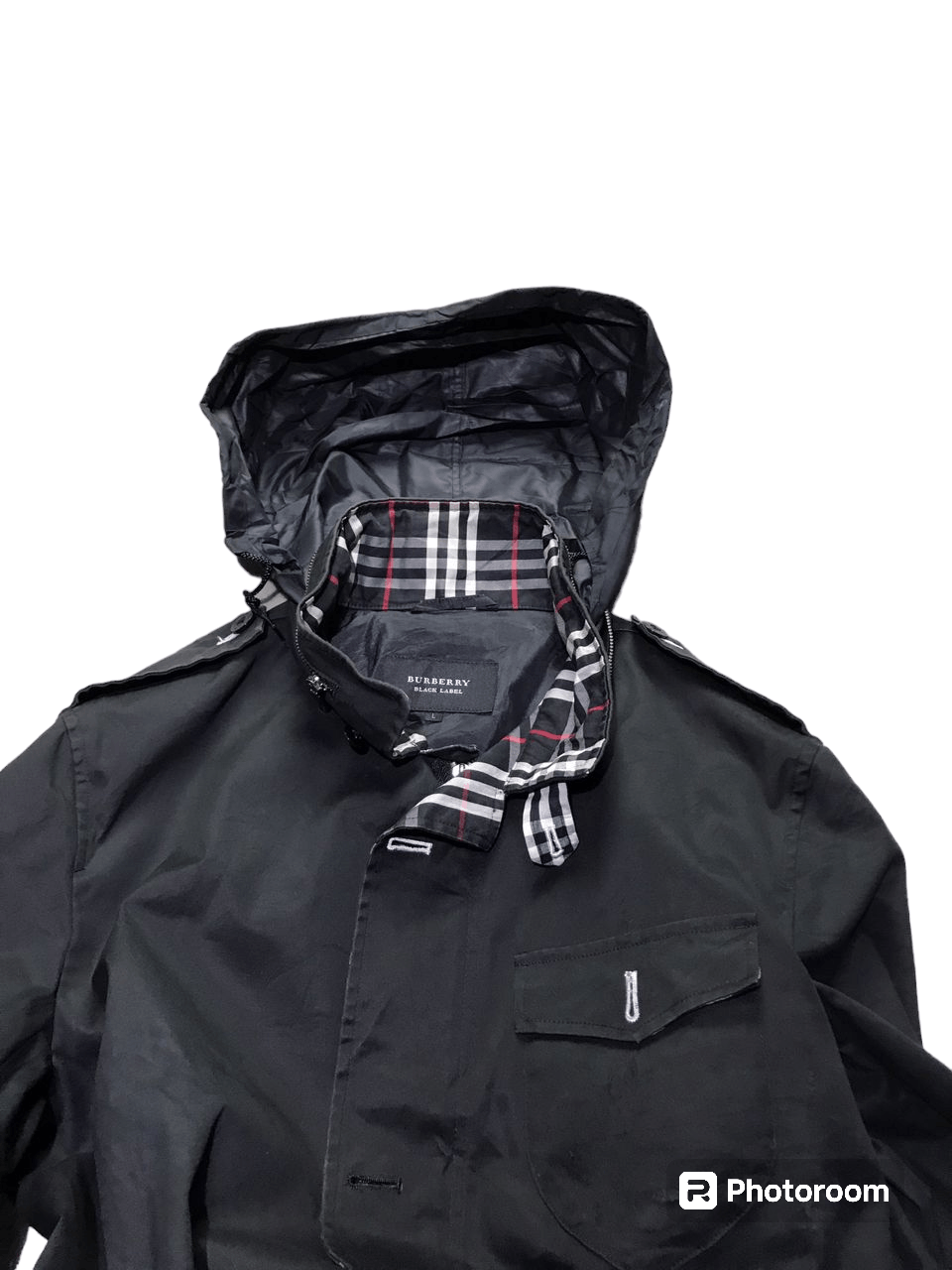 Burberry × Vintage Vintage Burberry Black Size US L / EU 52-54 / 3 - 5 Thumbnail