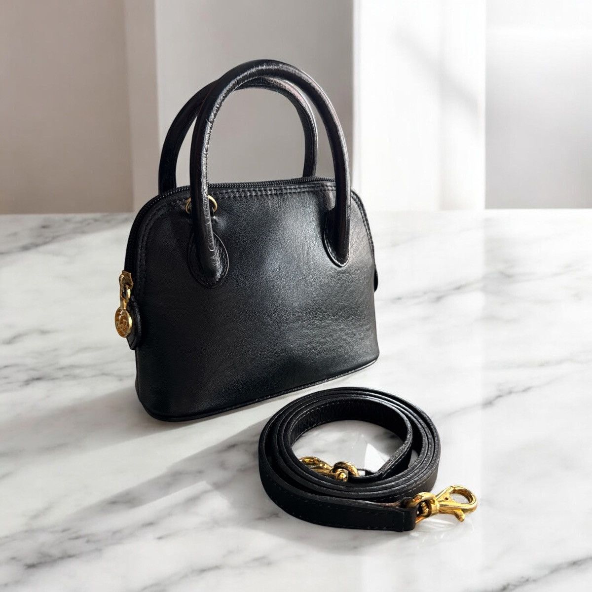 Designer × Leather LA BORSA MINI SHOULDER BAG Size ONE SIZE - 1 Thumbnail