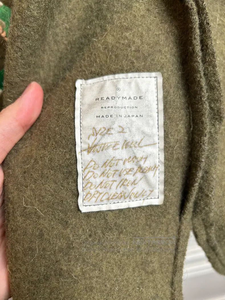 READYMADE Ready Made Original Flame Embroidery Woolen Oversize Shirt Size US M / EU 48-50 / 2 - 6 Thumbnail