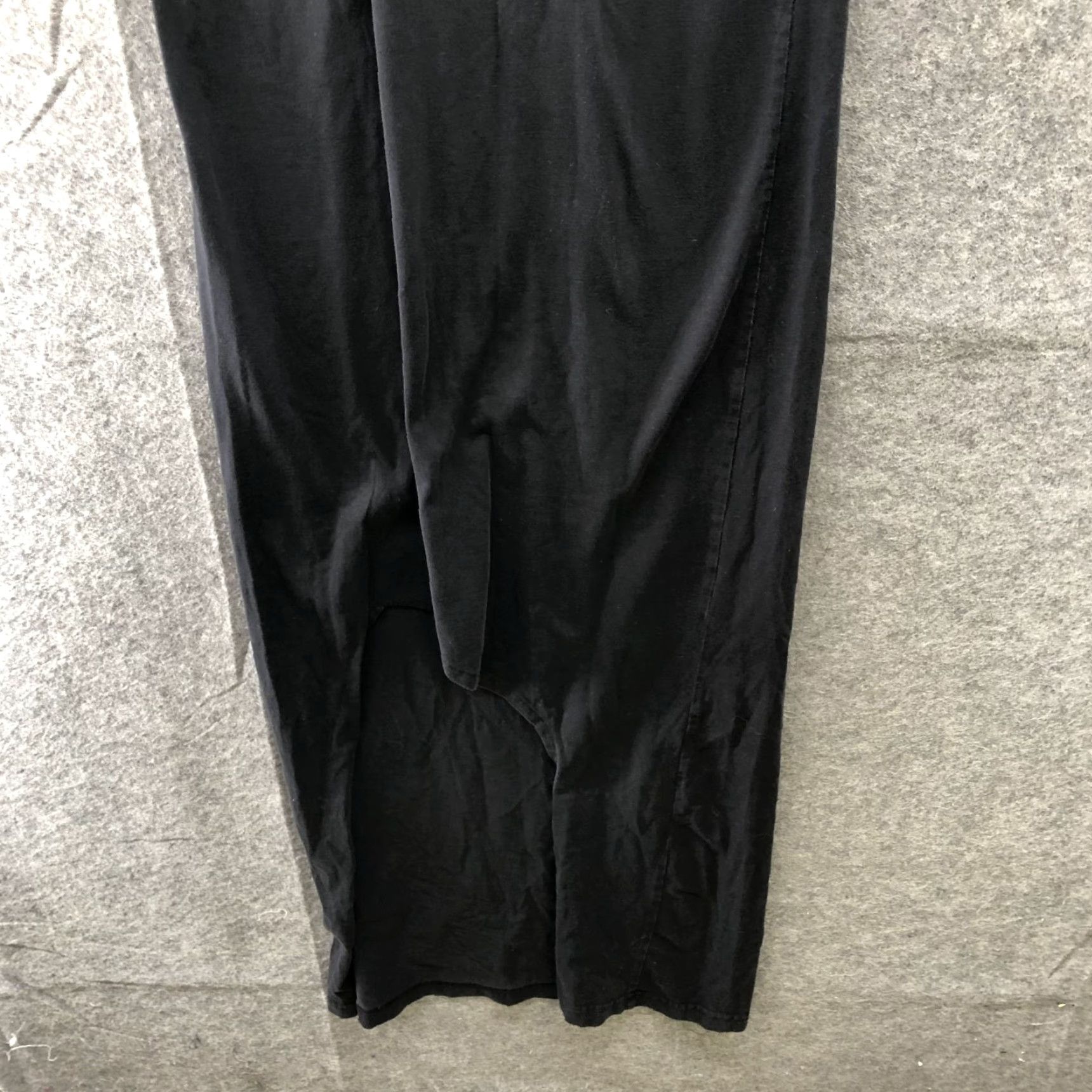 Numero 00 VINTAGE Numero 00 Made in Italy Women's XS Maxi Dress Sleeveless Knit Side Slit Casual Black Size XS / US 0-2 / IT 36-38 - 4 Thumbnail
