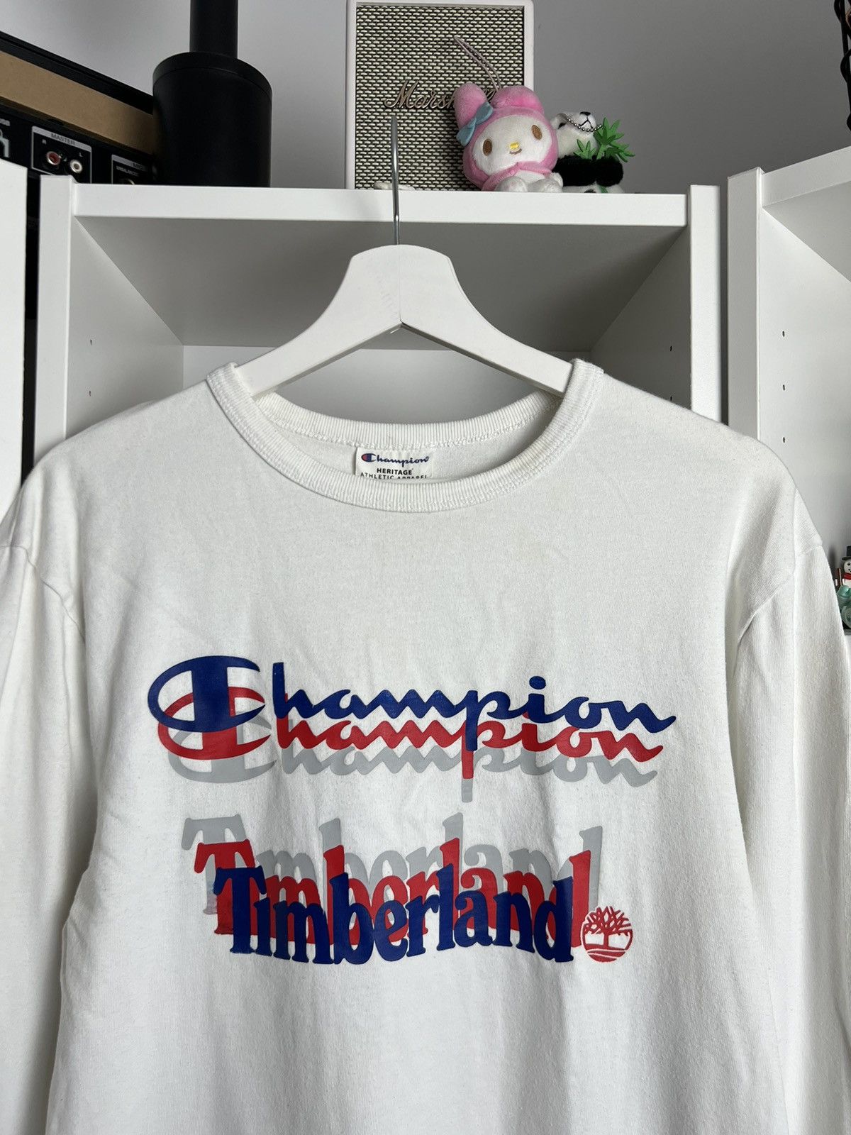 Champion × Timberland Champion x timberland big logo longsleeve tshirt M skate 90s Size US M / EU 48-50 / 2 - 3 Thumbnail