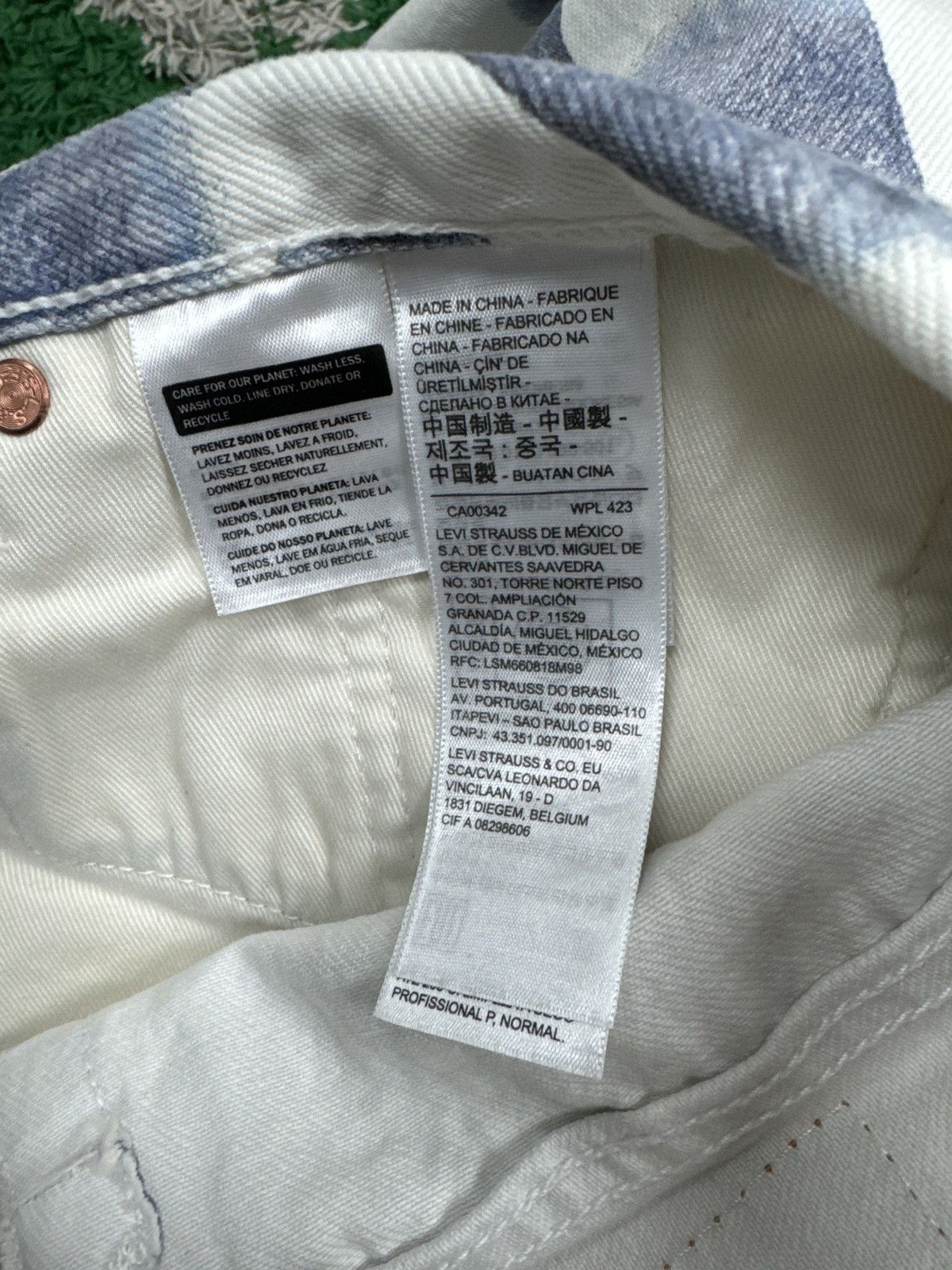 DENIM TEARS Denim Tears hand jeans Size US 32 / EU 48 - 4 Thumbnail