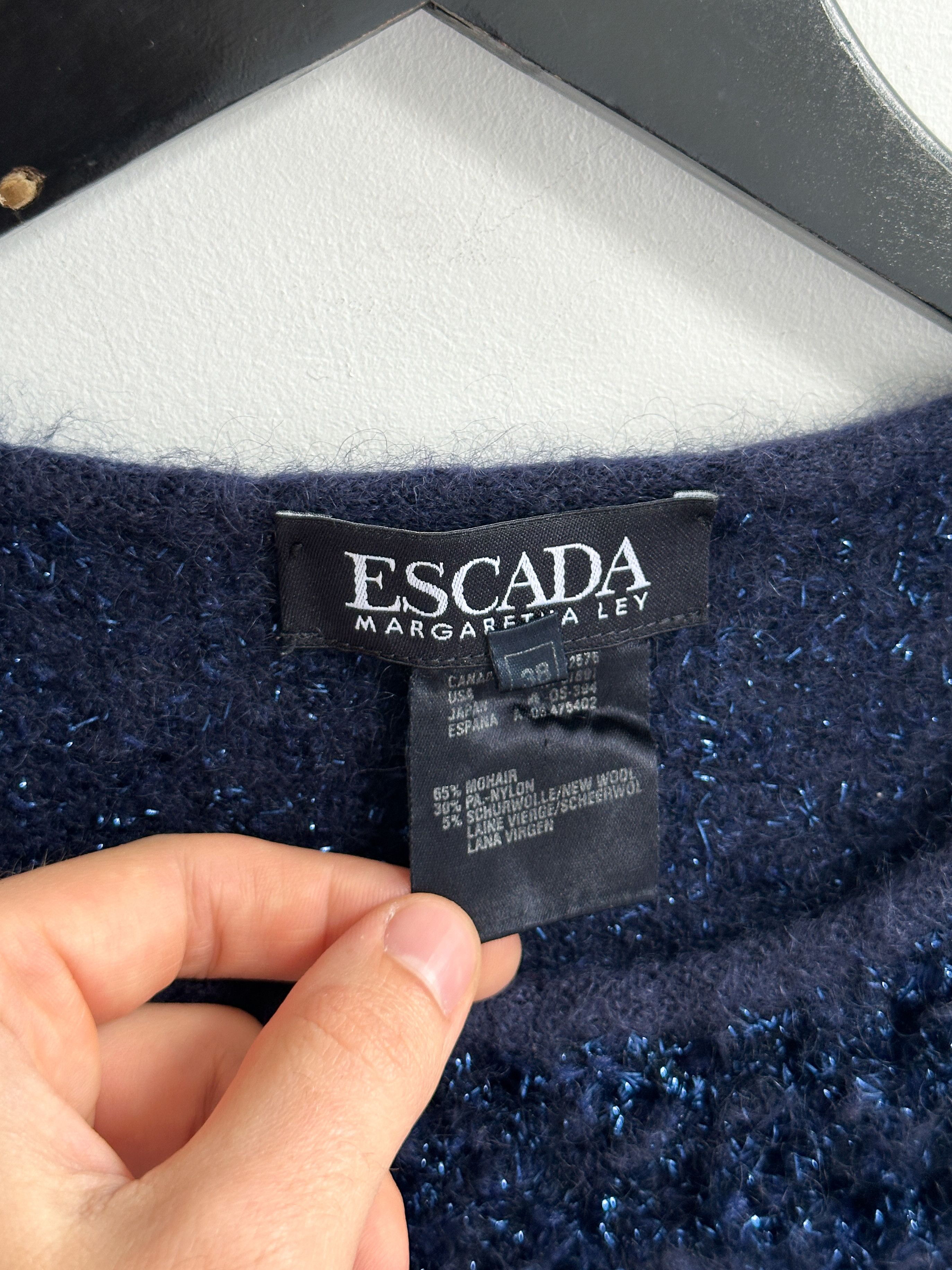 Escada Escada Sweater Jumper Pullover Size XS / US 0-2 / IT 36-38 - 10 Thumbnail