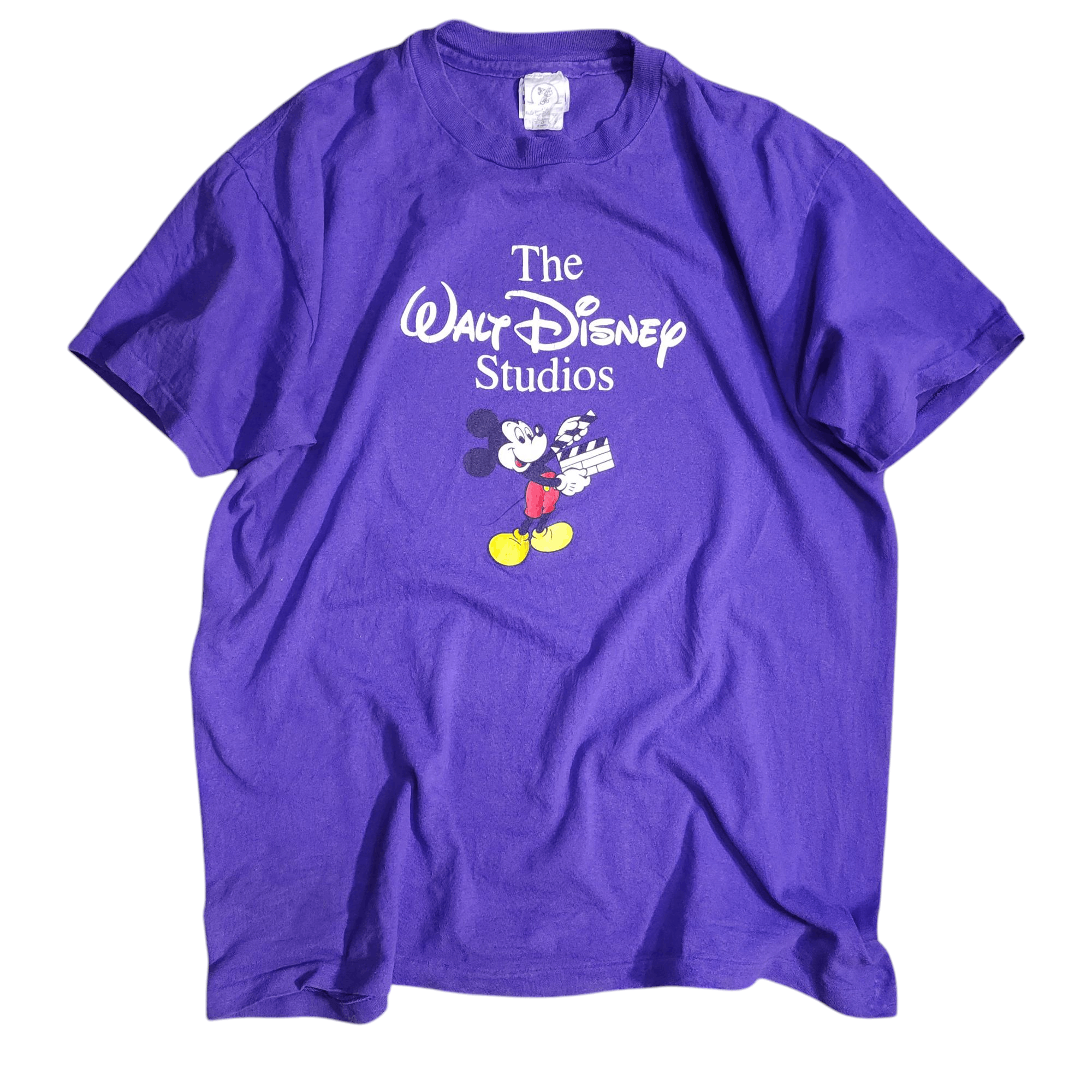 Disney × Mickey Mouse × Vintage Vintage 80s Walt Disney Mickey Mouse tees Hanes Shirt Size US L / EU 52-54 / 3 - 1 Thumbnail