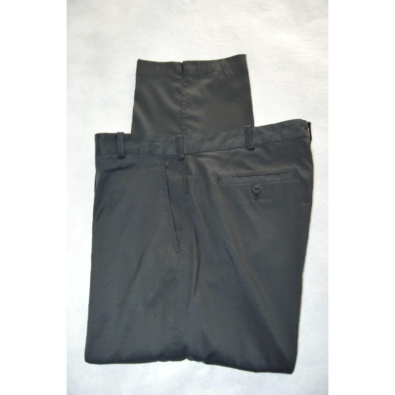 Nike Nike Golf Pant Mens Black Chino 38x30 Regular Inseam 30 Straight Leg Zip Button Pockets Logo Dry Fit Sport Size US 38 / EU 54 - 4 Thumbnail