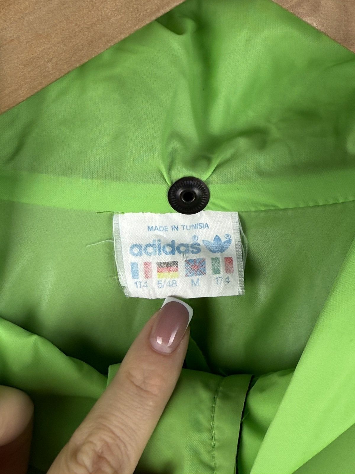 Adidas Adidas Ventex VTG Nylon Hooded Anorak Windbreaker Jacket Size US M / EU 48-50 / 2 - 9 Thumbnail
