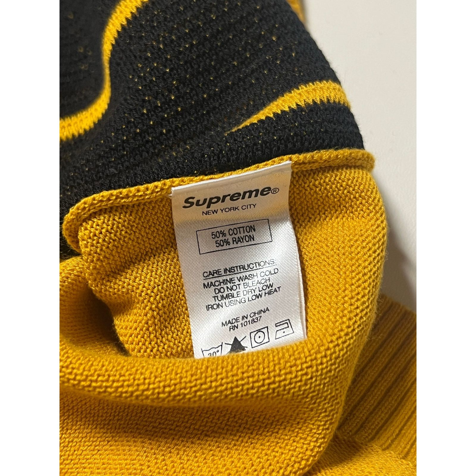 Supreme Supreme SS16 Half Zip Knit Polo Shirt Size US M / EU 48-50 / 2 - 3 Thumbnail