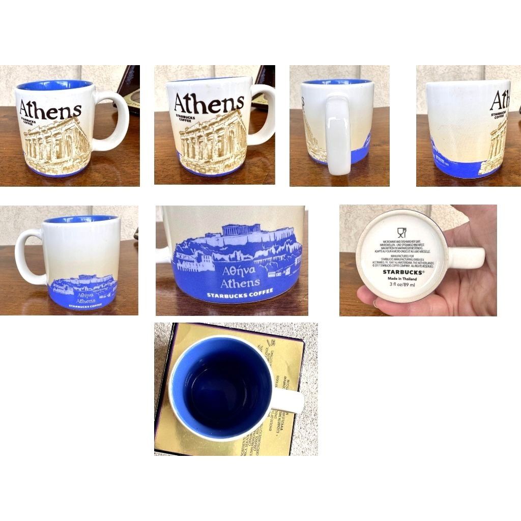 Other New Starbucks Set of 2 Demitasse Cups Athens Greece 2017 Exp Size ONE SIZE - 5 Thumbnail