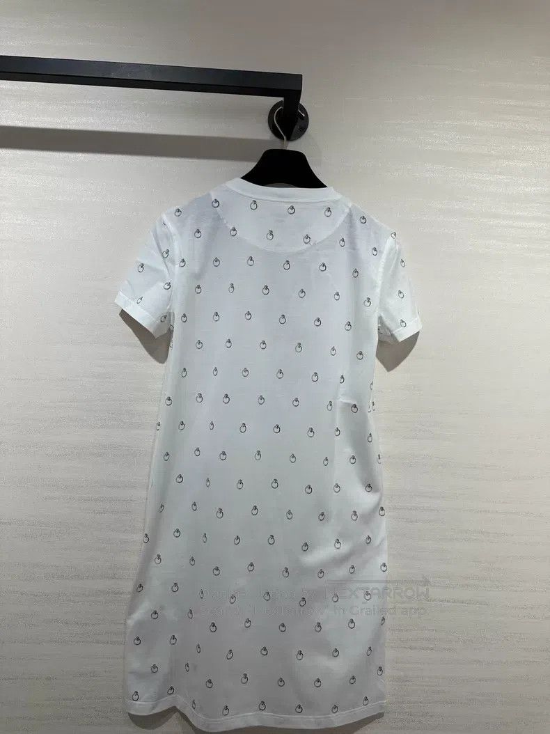 Hermes Hermes 26 Spring/Summer Women's Printed T-Shirt Dress Size XS / US 0-2 / IT 36-38 - 4 Thumbnail