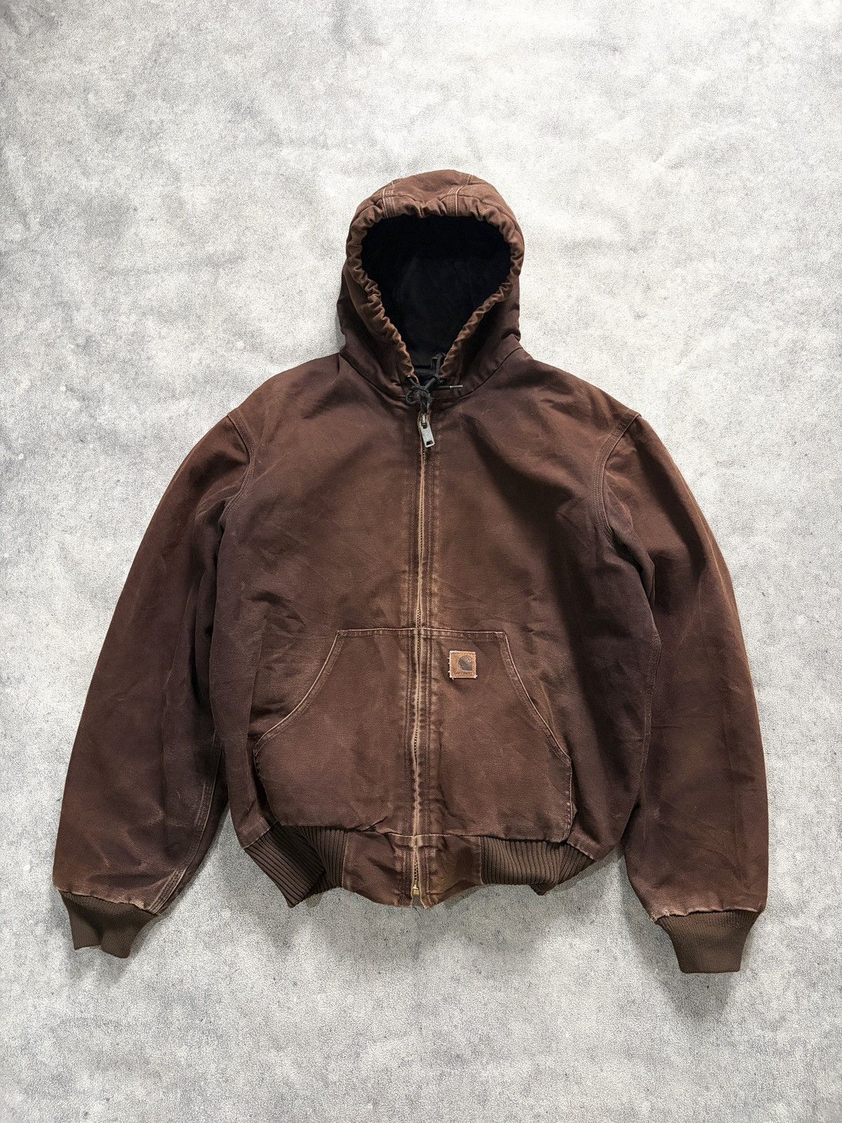Carhartt × Vintage 80s Carhartt Active Jacket Trashed Faded With