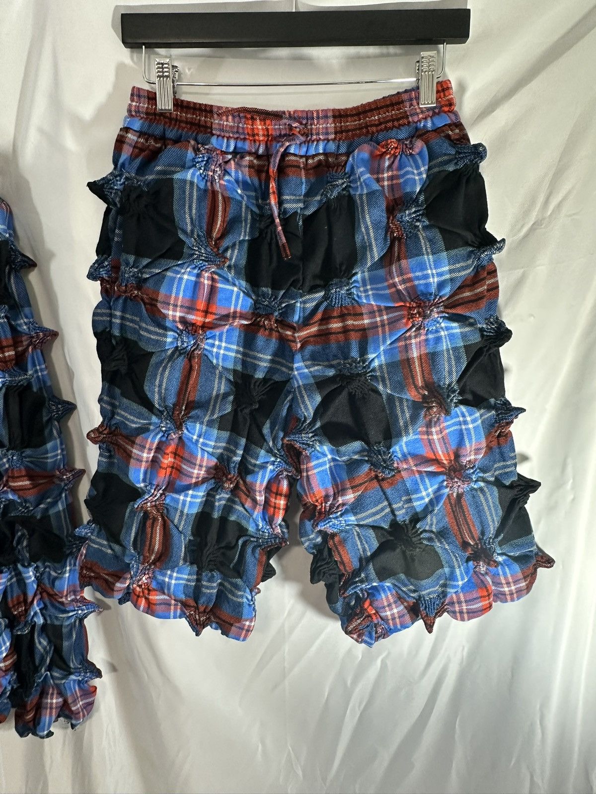 Charles Jeffrey LOVERBOY Spiked tartan plaid jacket and short set Size US M / EU 48-50 / 2 - 2 Thumbnail