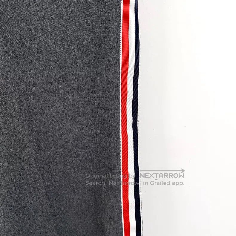 Thom Browne Thom Browne size 1 Side Striped Cotton Casual Pants Dark Gr Size US 28 / EU 44 - 4 Thumbnail