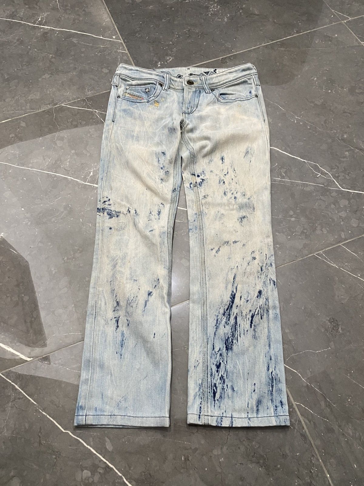Diesel × Hysteric Glamour × Japanese Brand Skinny Lowkey Diesel Blue Wash Denim Size 26" / US 2 / IT 38 - 1 Thumbnail