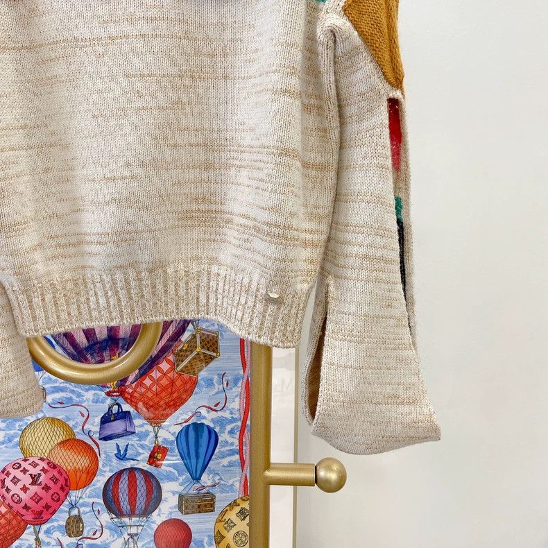 Chanel Chanel Irregular drawing design knitted sweater Size XS / US 0-2 / IT 36-38 - 4 Thumbnail