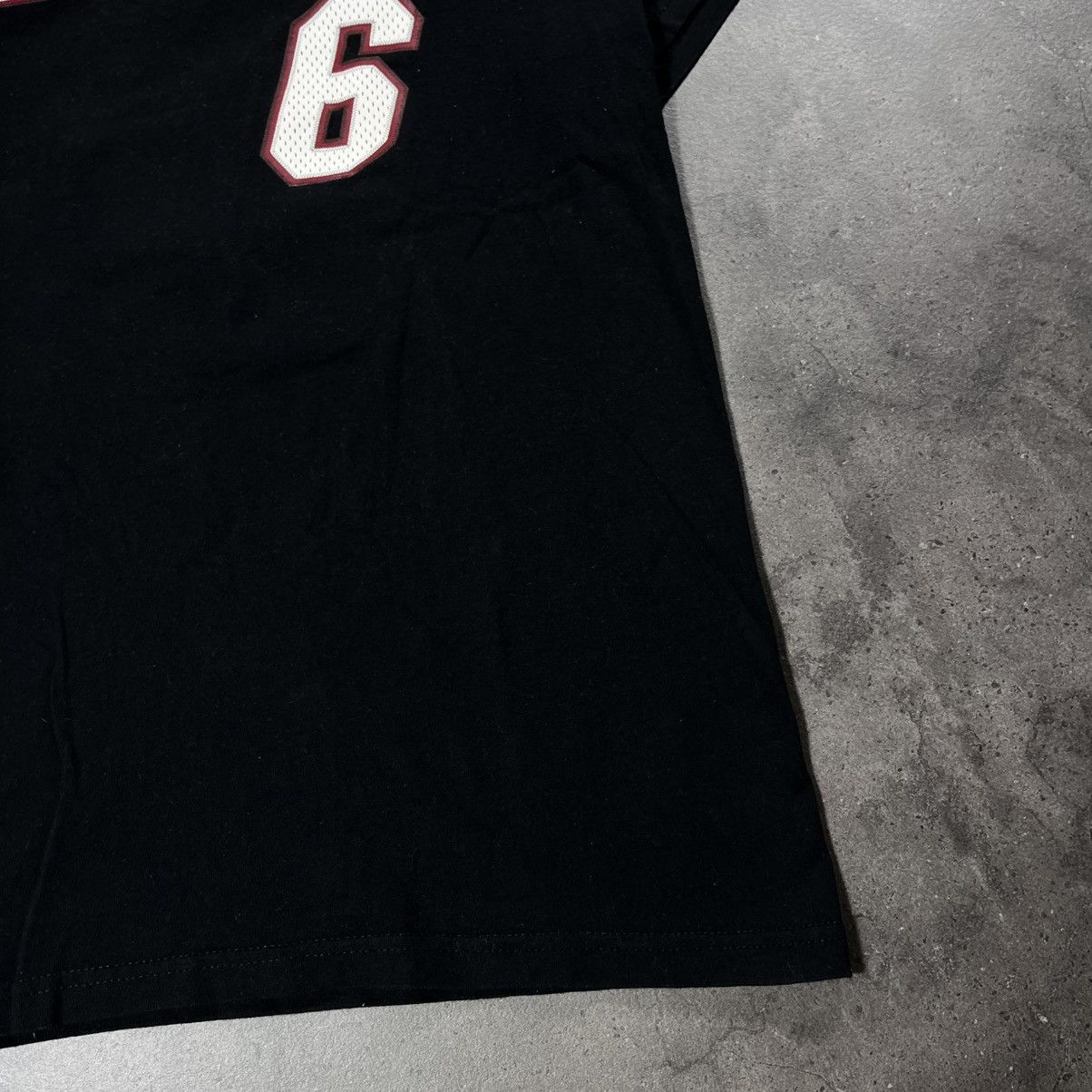 Adidas Vintage 2010s Adidas Miami Heat Lebron James Jersey NBA Tee Size US S / EU 44-46 / 1 - 5 Thumbnail