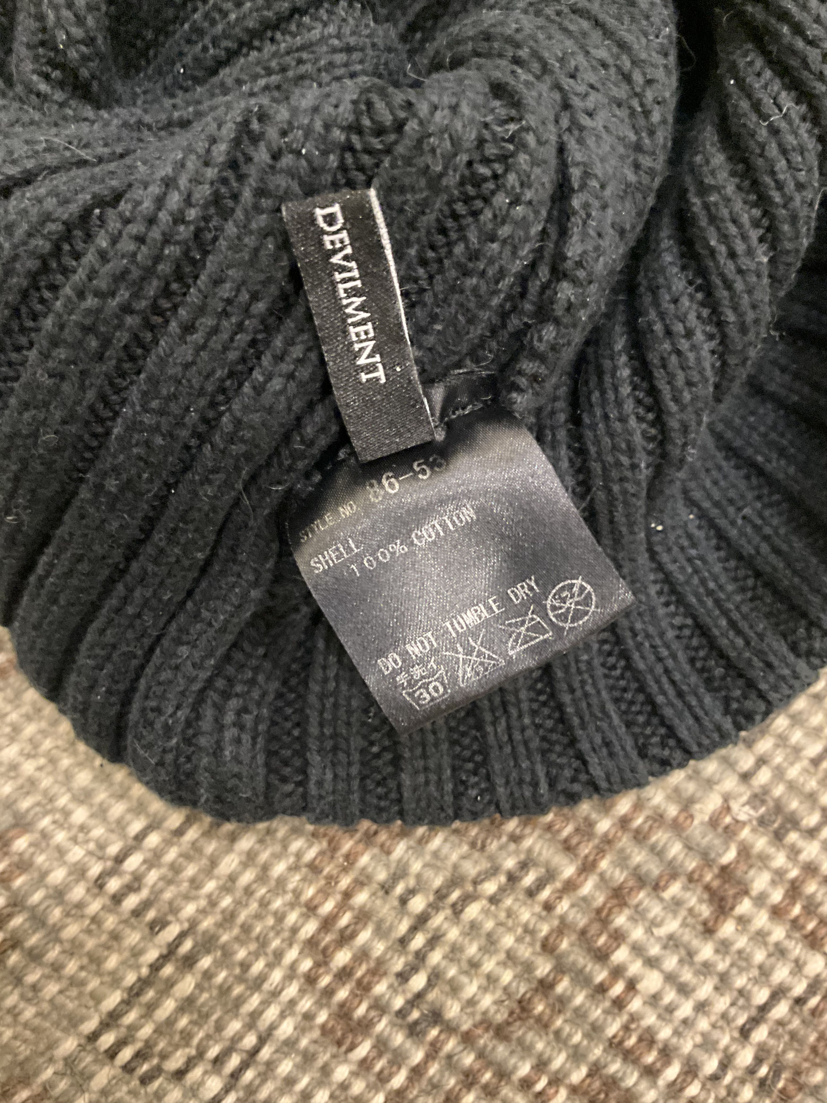 Other The Moon Age Devilment MAD Beanie Black Cotton Japan Size ONE SIZE - 5 Thumbnail