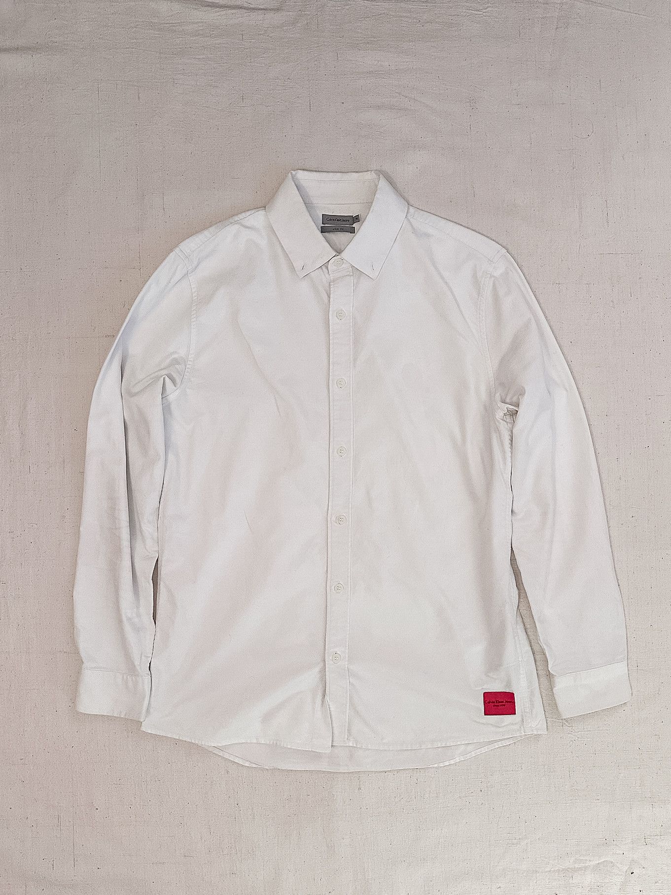Calvin Klein Calvin Klein Slim Fit Button-up Shirt Size US M / EU 48-50 / 2 - 4 Thumbnail