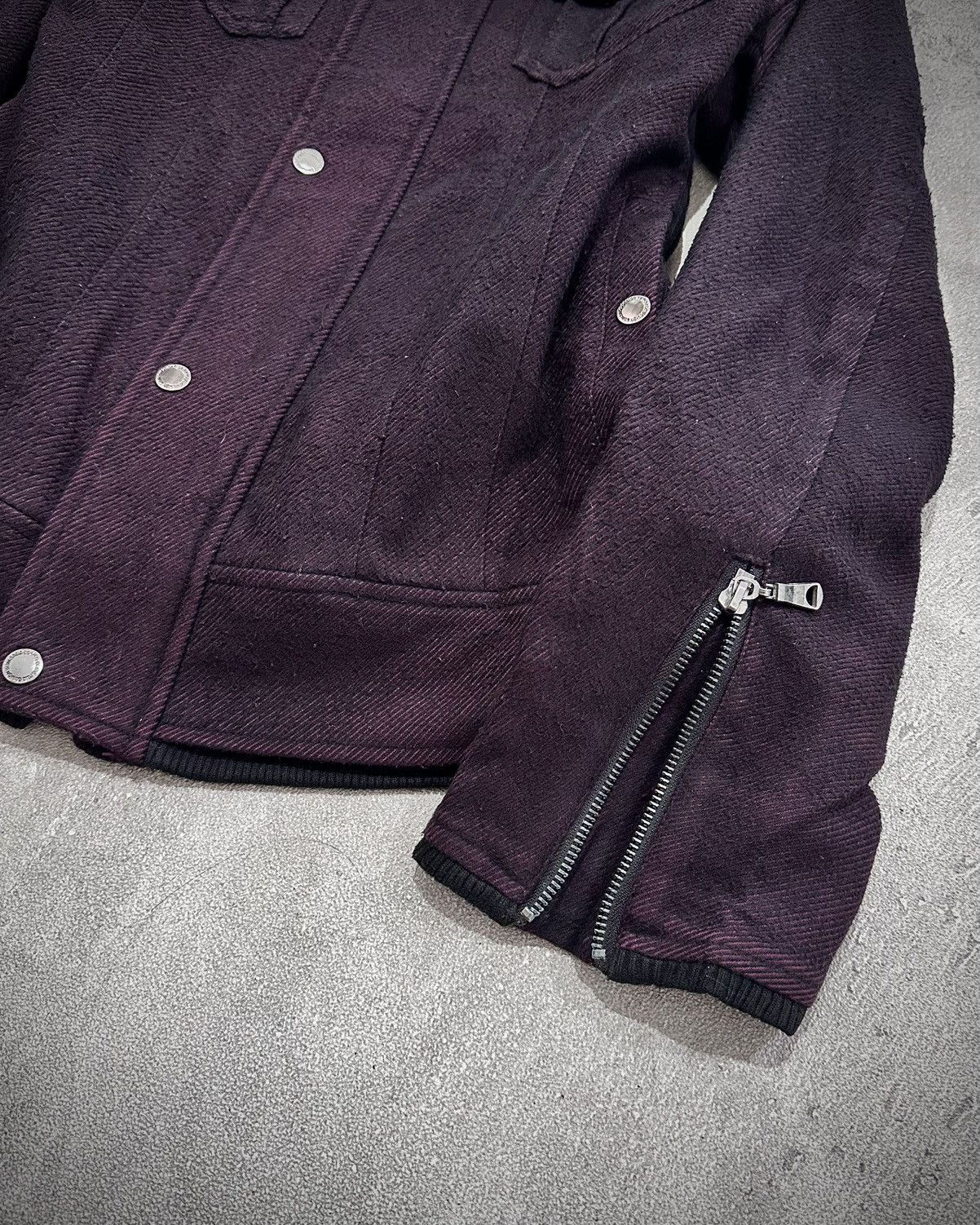 Japanese Brand Vkei Semantic Design Double Zipp Riders Jacket Size US L / EU 52-54 / 3 - 4 Thumbnail