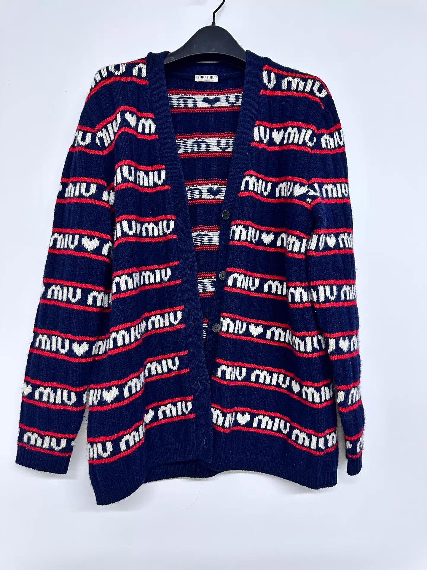 Miu Miu MIU MIU all over logo print jacket size 36 Size XS / US 0-2 / IT 36-38 - 1 Thumbnail
