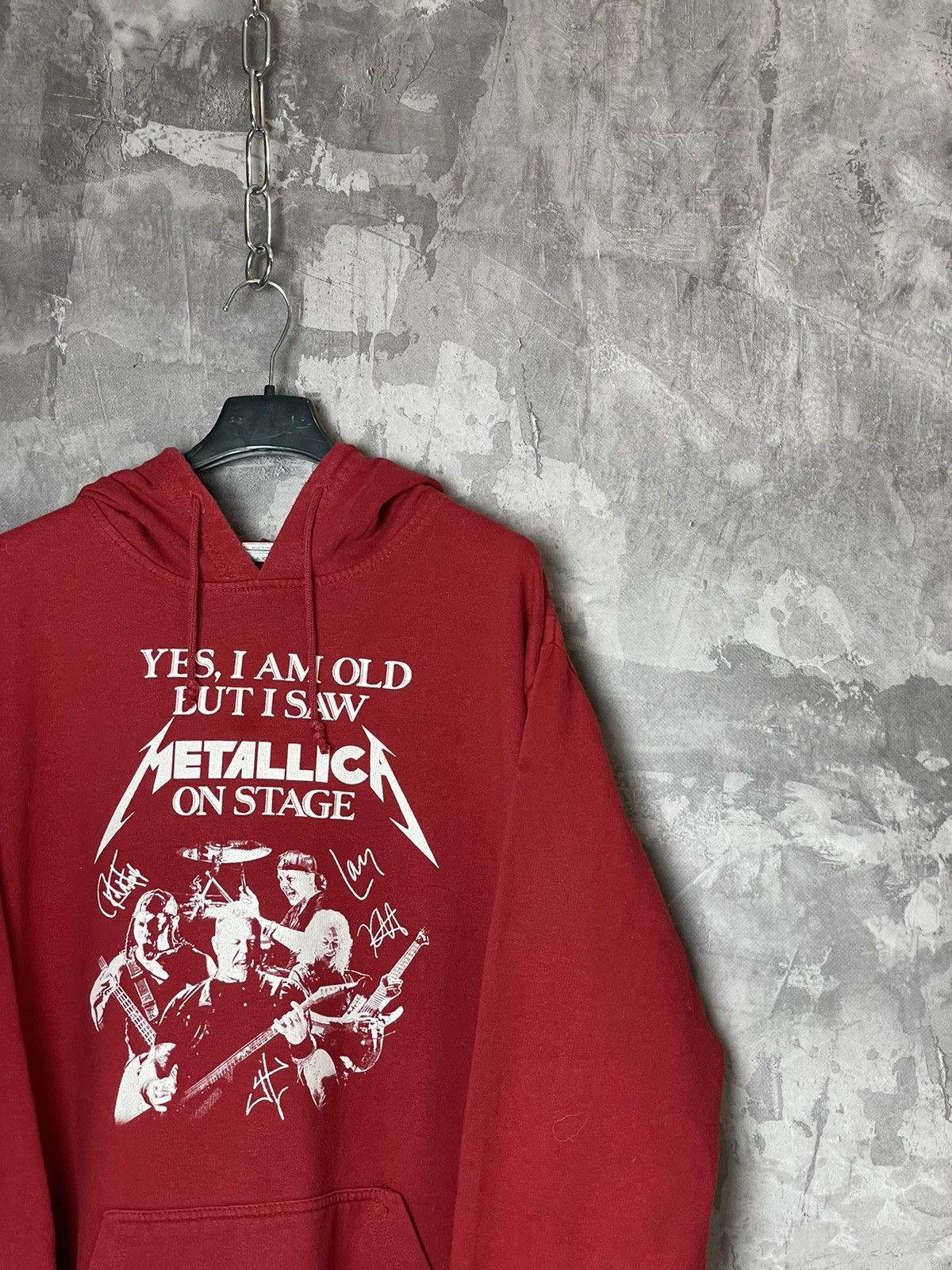 Metallica × Vintage Vintage Metallica Hoodie Y2K Humor Big Logo Size US XL / EU 56 / 4 - 3 Thumbnail