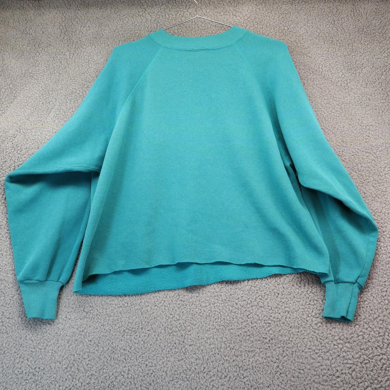 Other Mock Designer Sweater Women 2XL? Distress vtg 90s Baggy Over Size XXL / US 16-18 / IT 52-54 - 8 Thumbnail