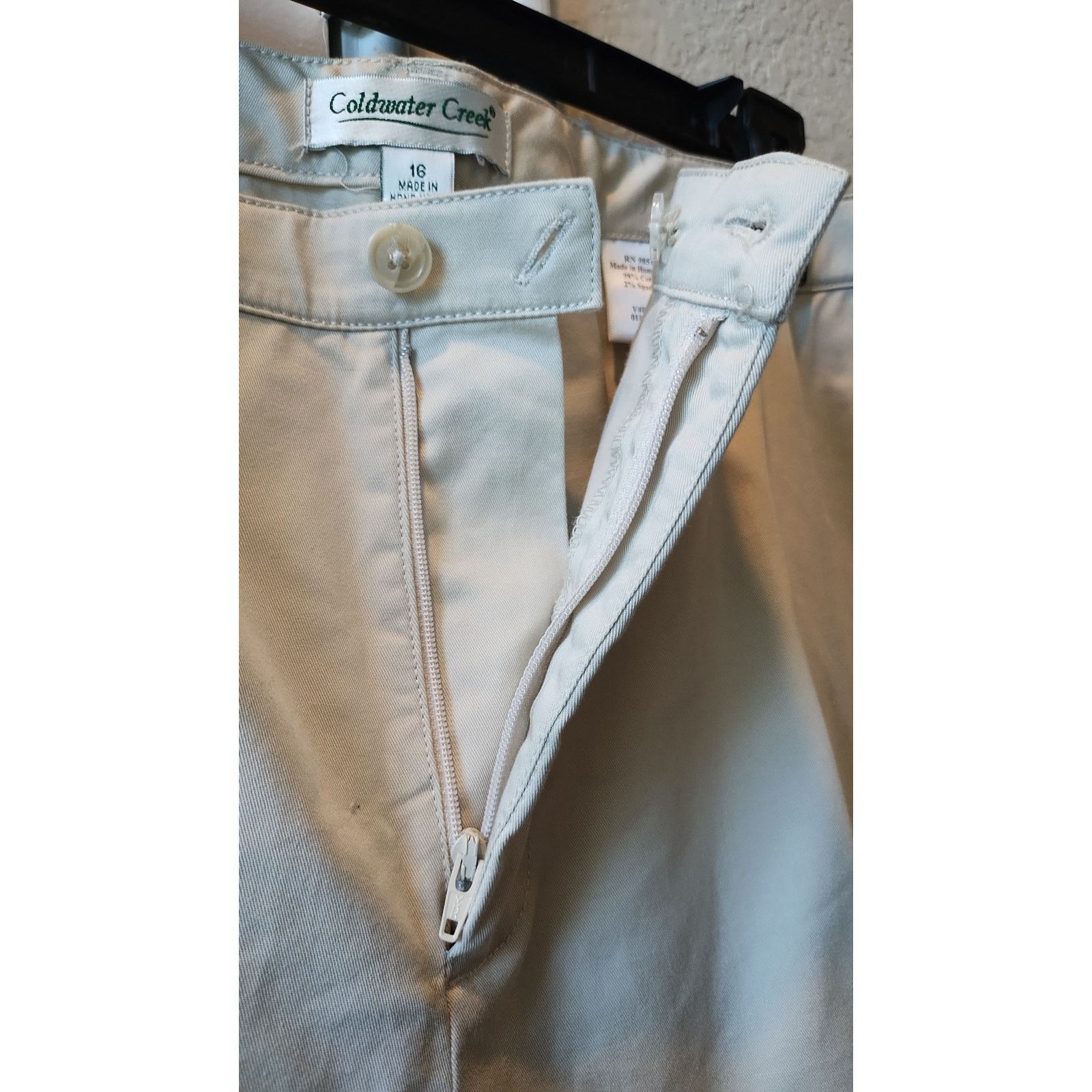 Coldwater Creek Coldwater Creek Women Dress Pants Sz 16 Straight Leg NWT Size 38" / US 16 / IT 52 - 4 Thumbnail