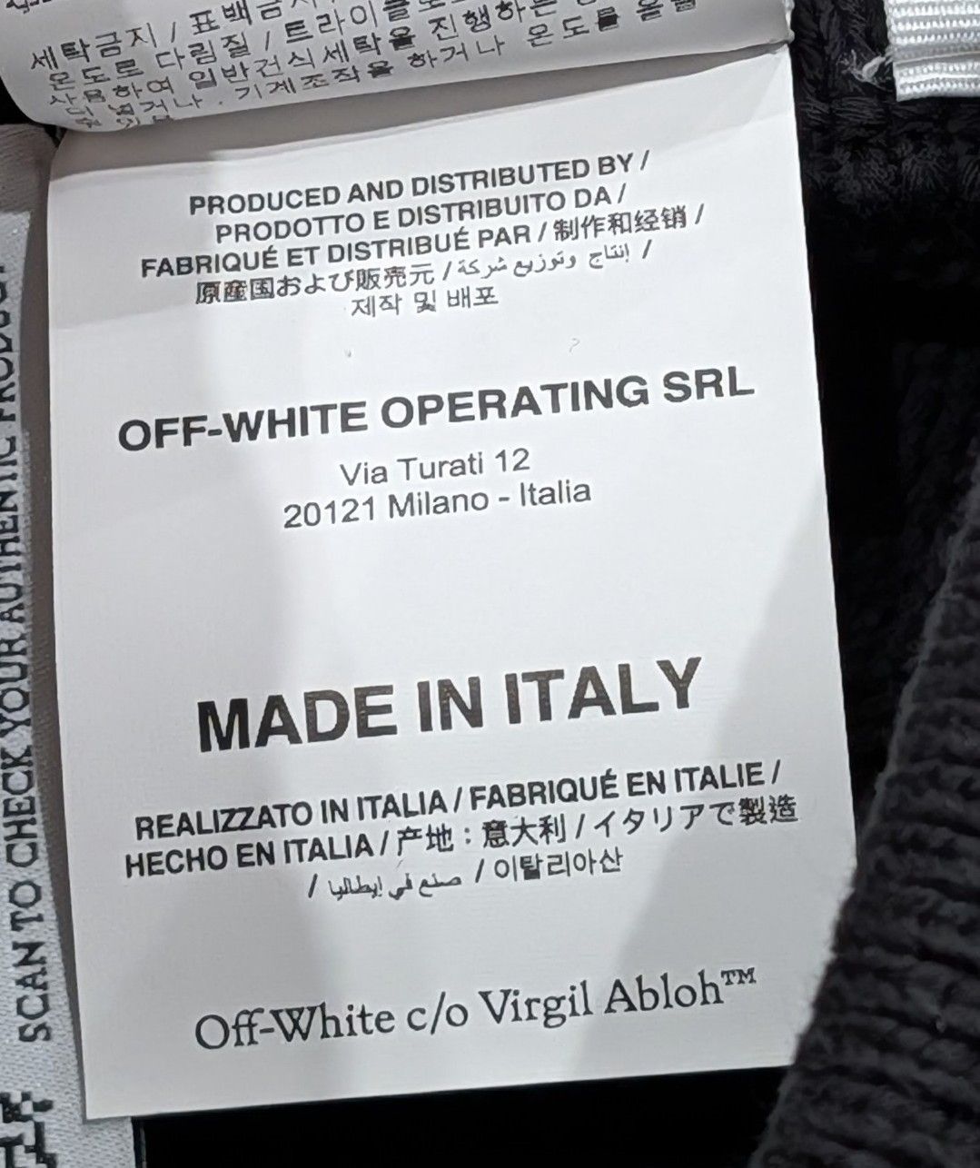 Off-White Off-White Diagonal Outline Knit Jogger Pants Black Small Size US 30 / EU 46 - 10 Thumbnail