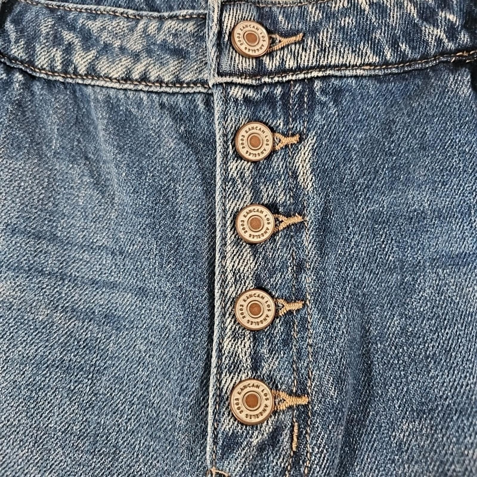 Kancan USA KanCan Los Angeles Destroyed Cutoff Jean Shorts 3XL Size 42" / US 20 - 3 Thumbnail