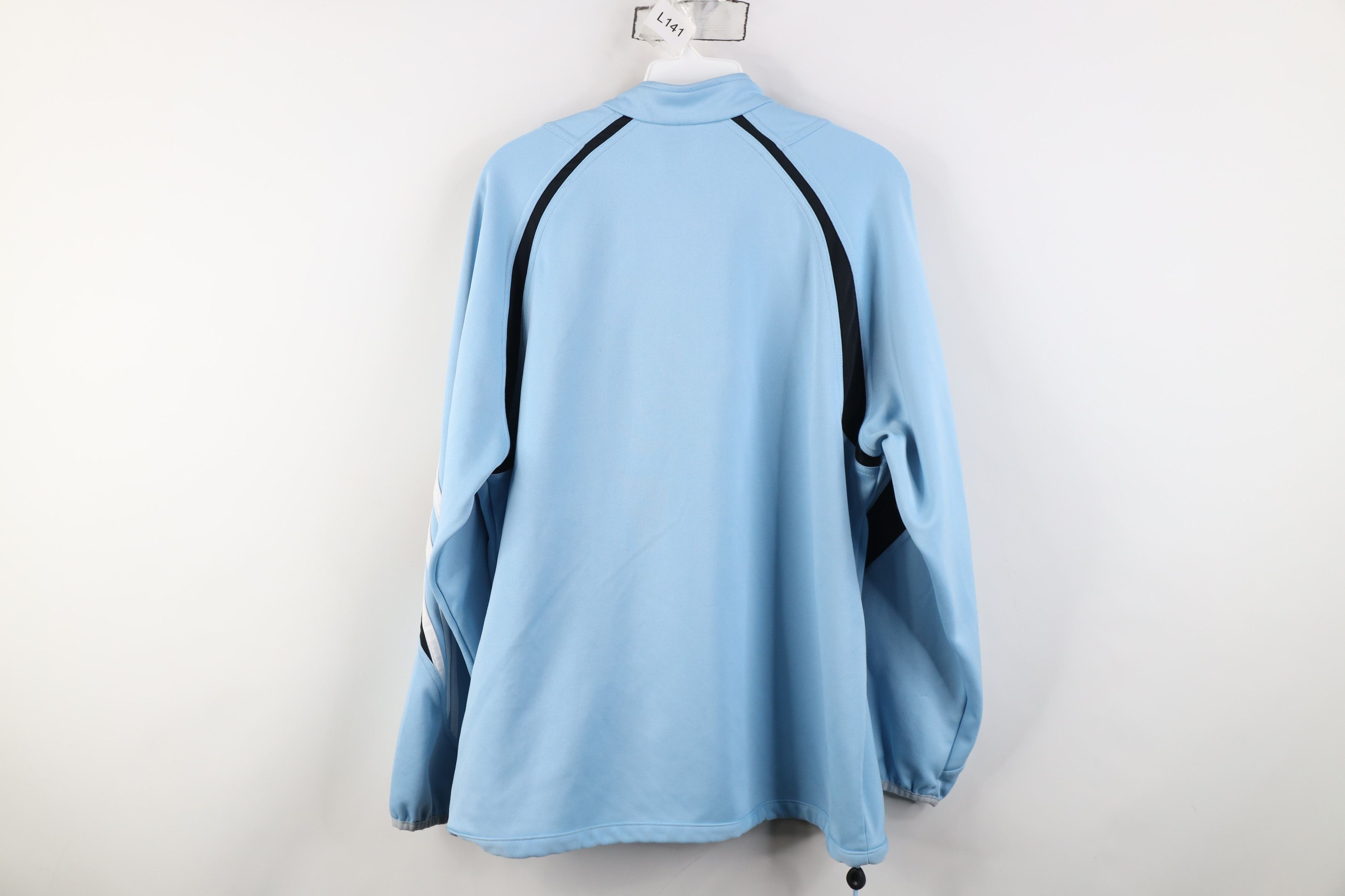 Adidas Vintage Adidas Logo Knit Pullover Jacket Soccer Argentina Size US L / EU 52-54 / 3 - 13 Thumbnail