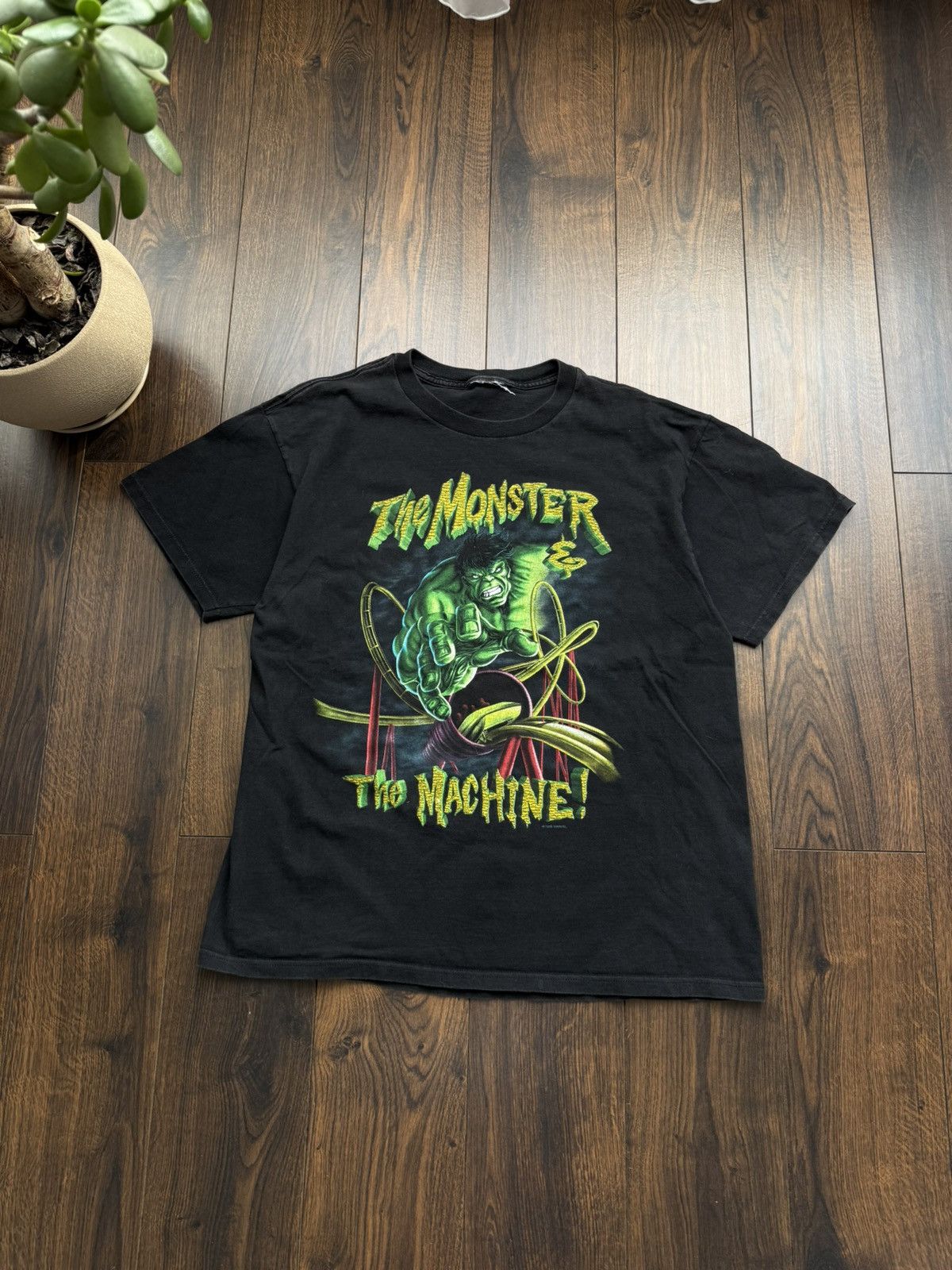 Marvel Comics Rare T shirt Marvel Hulk Vintage 1999 size L Size US L / EU 52-54 / 3 - 2 Thumbnail