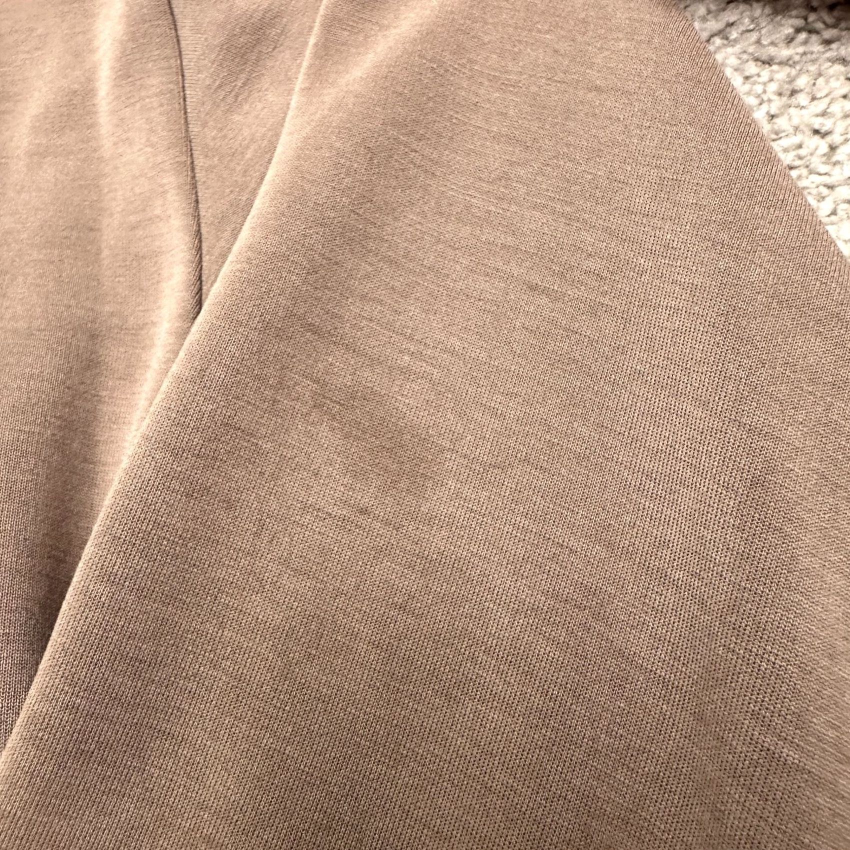 Athleta Athleta Sweatshirt Womens Medium Taupe Brown 1/2 Zip Mock Neck Pullover Athletic Size M / US 6-8 / IT 42-44 - 4 Thumbnail
