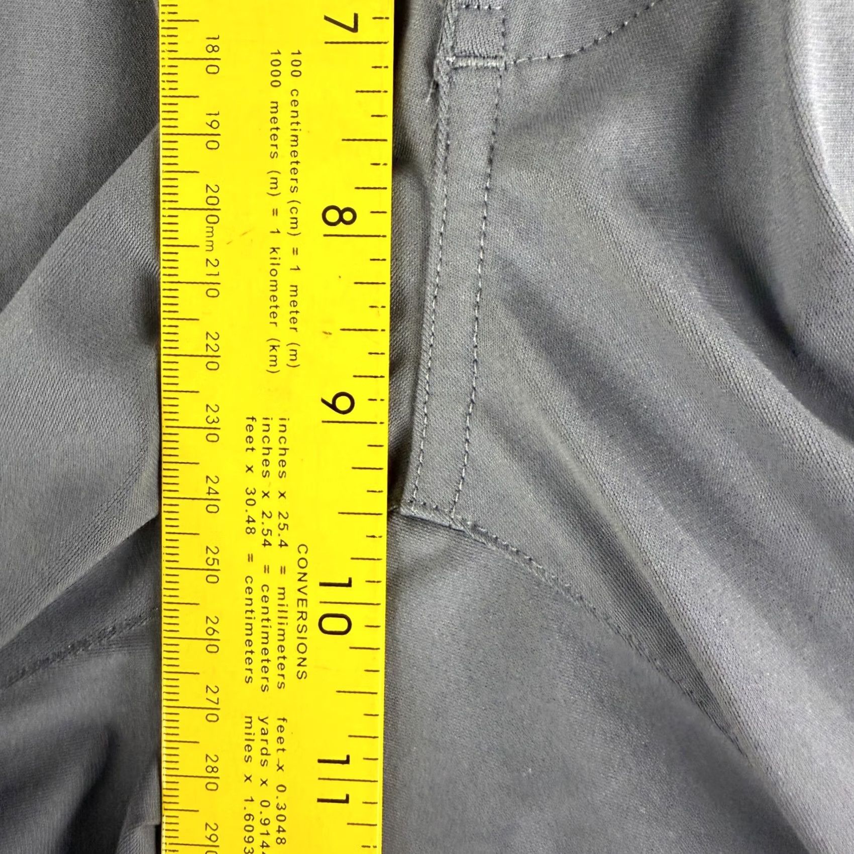 Rhone Rhone Commuter Slim Pant Mens Size 30 Gray Straight Leg Lightweight Stretch Chino Pants Modern Fit Men’s Regular 30 Inseam 31" Gray Size US 30 / EU 46 - 7 Thumbnail