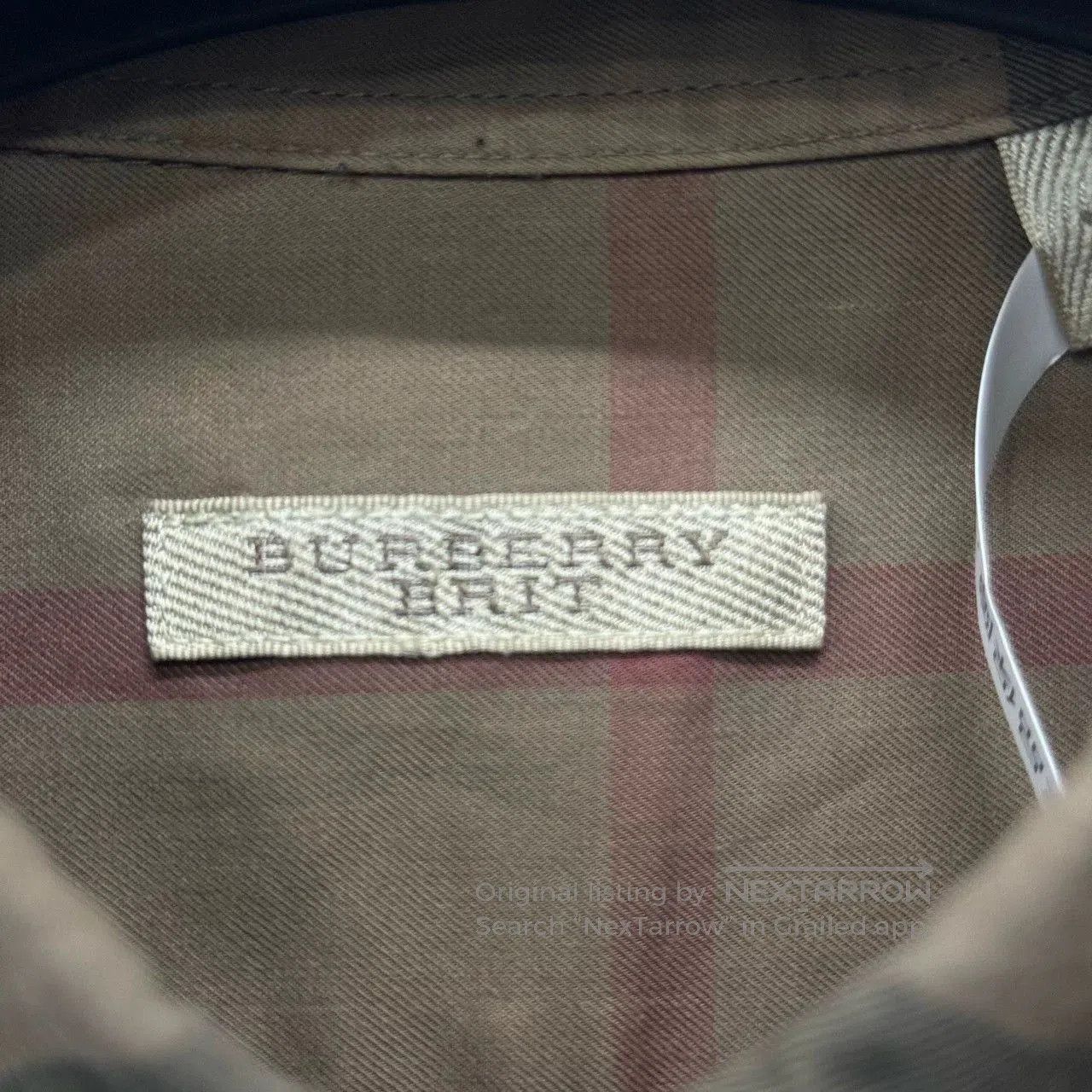 Burberry Burberry Brown Plaid Long. Size US XXL / EU 58 / 5 - 4 Thumbnail