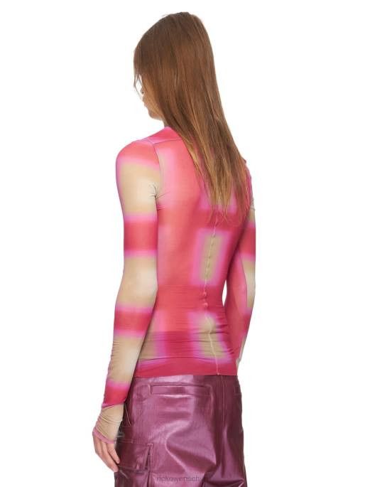 Rick Owens os11x0224 Edfu Lido Plaid Shirt in Fuchsia Moss Plaid Size US M / EU 48-50 / 2 - 3 Thumbnail