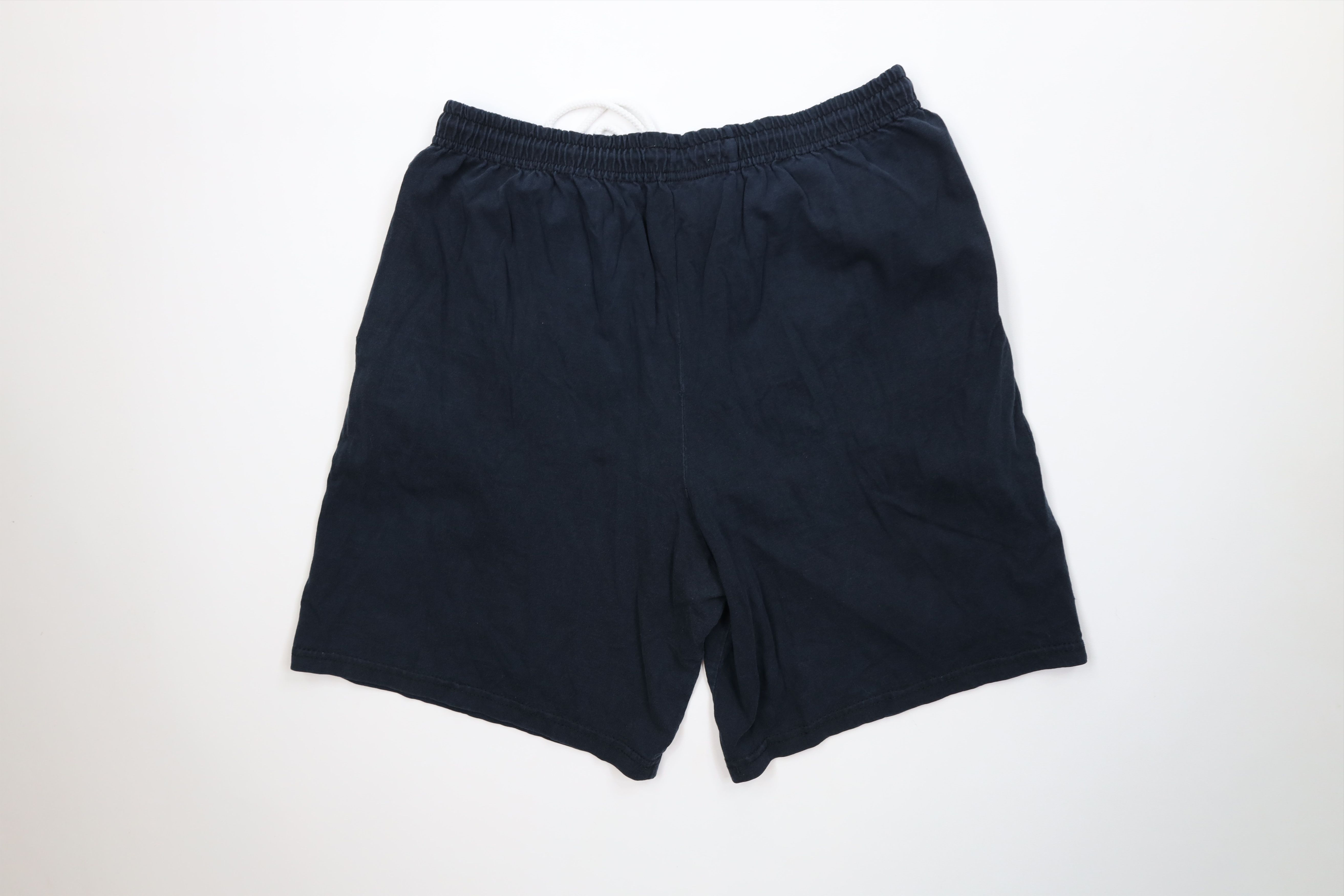 Vintage Vintage Y2K Streetwear Blank Above Knee Shorts Black Cotton Size US 34 / EU 50 - 7 Thumbnail