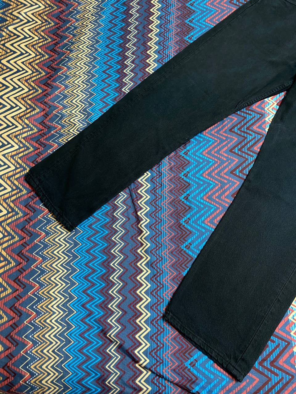 Levi's × Vintage Vintage 90s Levi's 501 Black Denim Opium Jeans Size US 34 / EU 50 - 5 Thumbnail