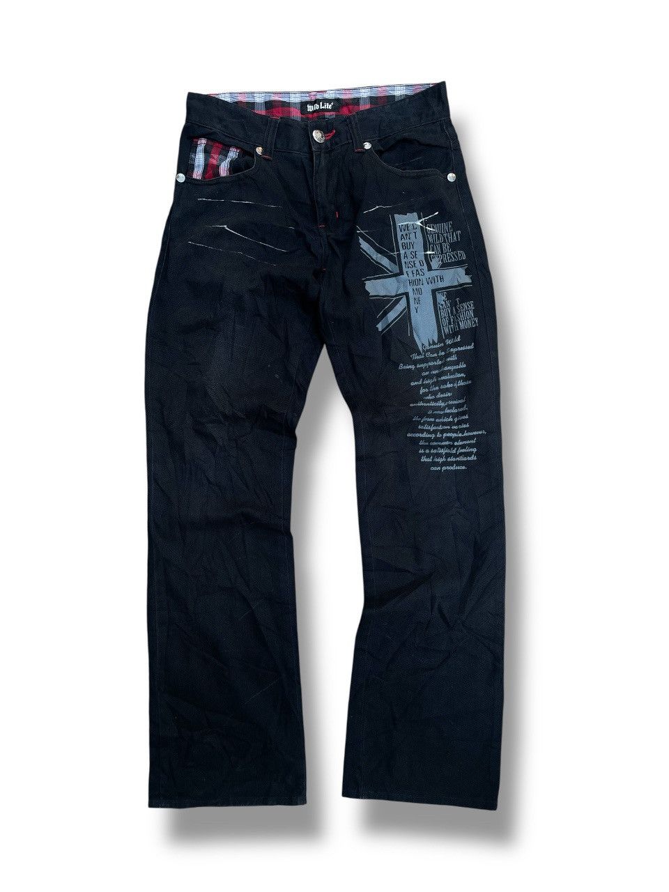 Japanese Brand × Seditionaries 2000s H Naoto - Anarchy Poem Pants