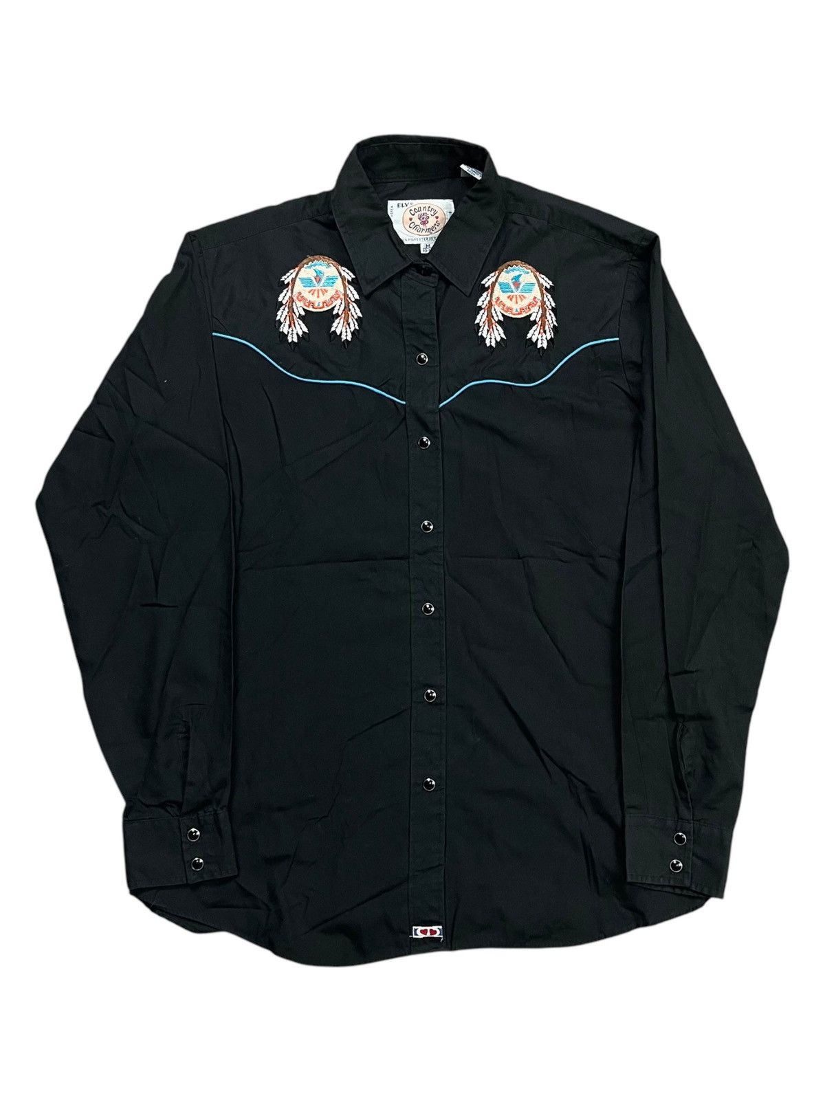 If Six Was Nine 1990s Country Charmers - Ethnic Button Shirt Size US M / EU 48-50 / 2 - 1 Thumbnail
