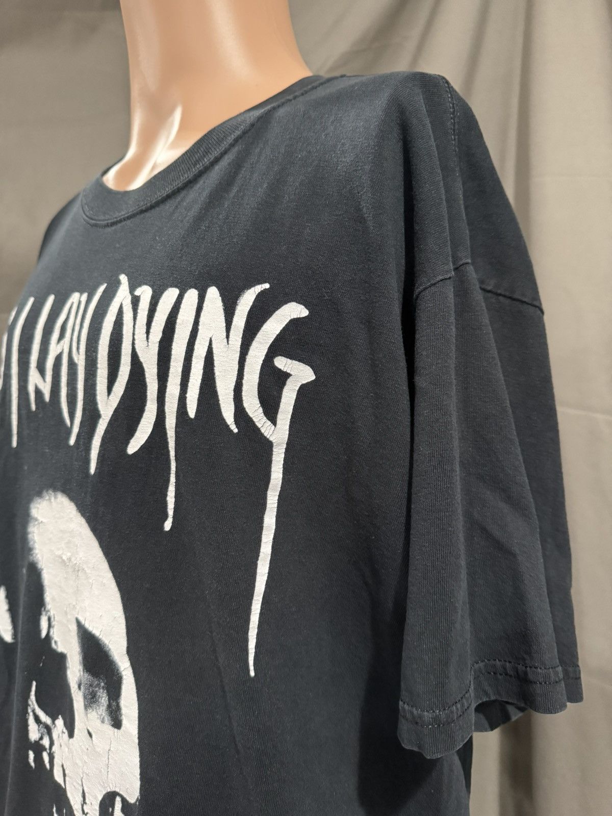Gildan Vintage As I Lay Dying Shirt Black size Large Size US L / EU 52-54 / 3 - 3 Thumbnail