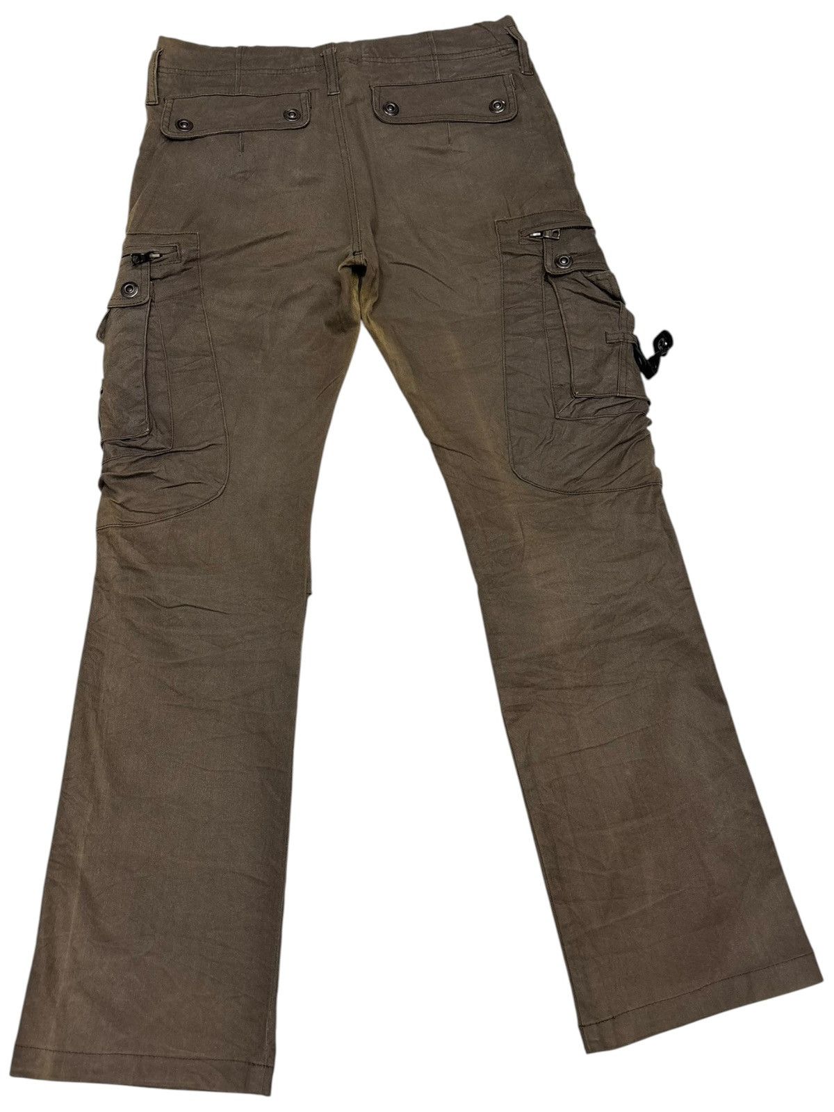 Tornado Mart TORNADO MART FLARE SUN FADED CARGO PANTS Size US 32 / EU 48 - 4 Thumbnail