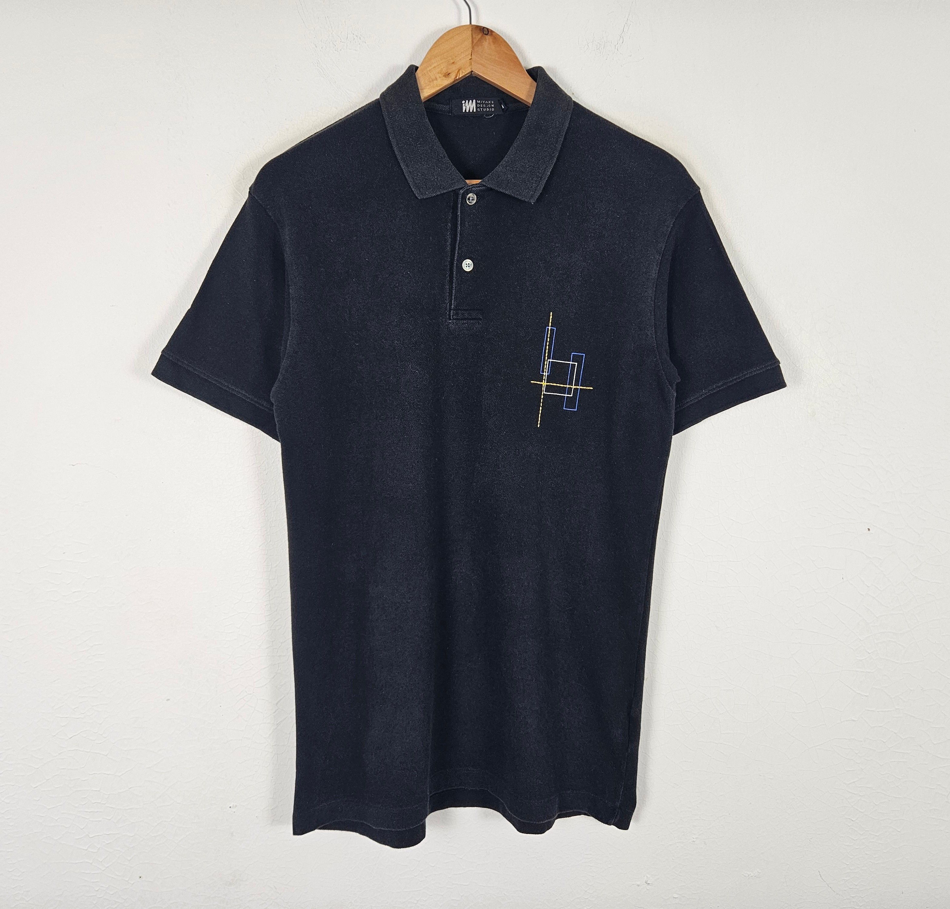 Issey Miyake Issey Miyake design studio polo shirt Size US M / EU 48-50 / 2 - 2 Thumbnail
