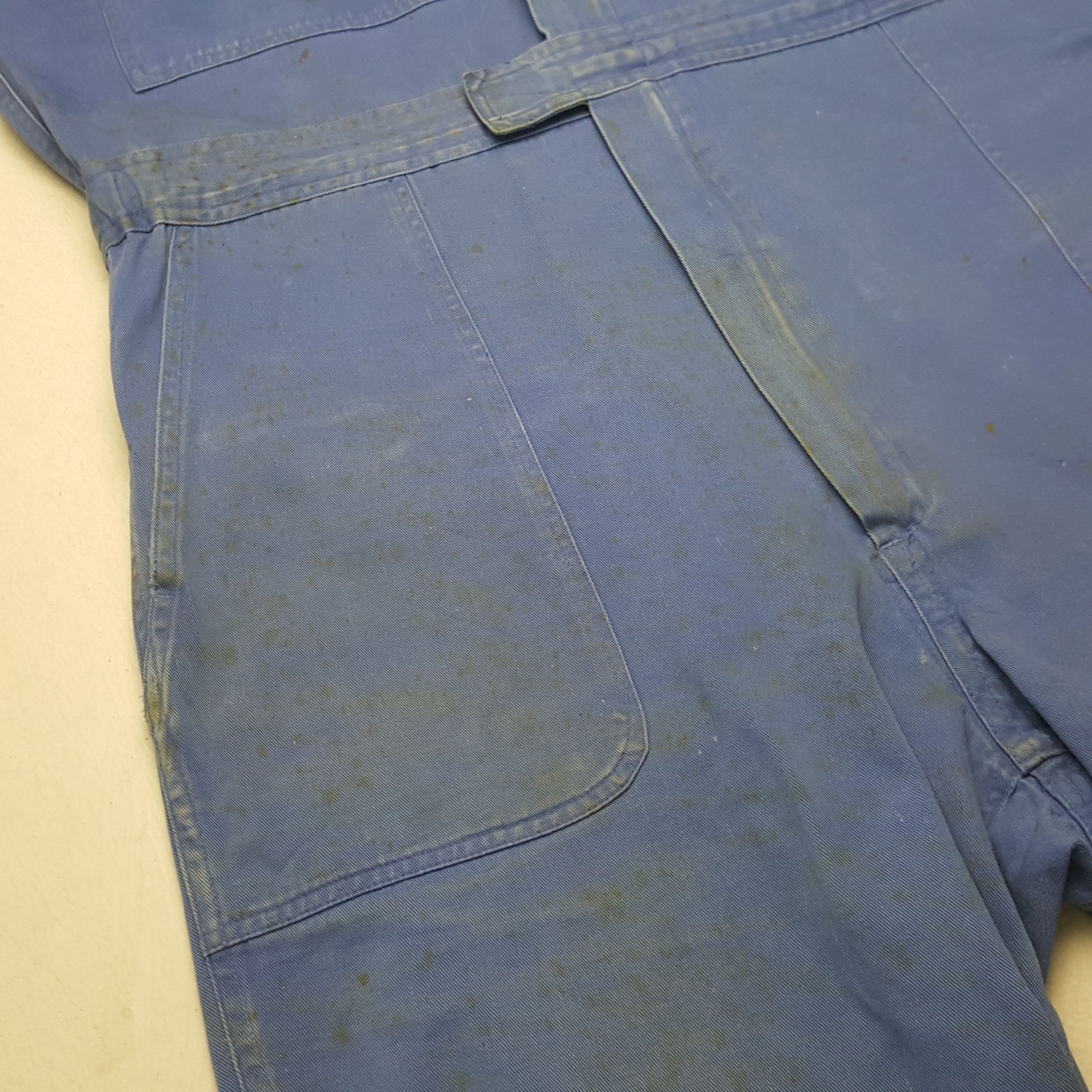 Vintage Caterpillar Mitsubishi Japanese Motorsports Coverall RR2 Size US L / EU 52-54 / 3 - 13 Thumbnail