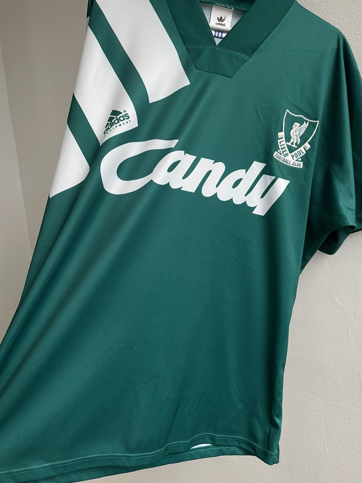 Adidas Liverpool 1991 1992 Away Football Soccer Jersey Adidas shirt Size US M / EU 48-50 / 2 - 5 Thumbnail
