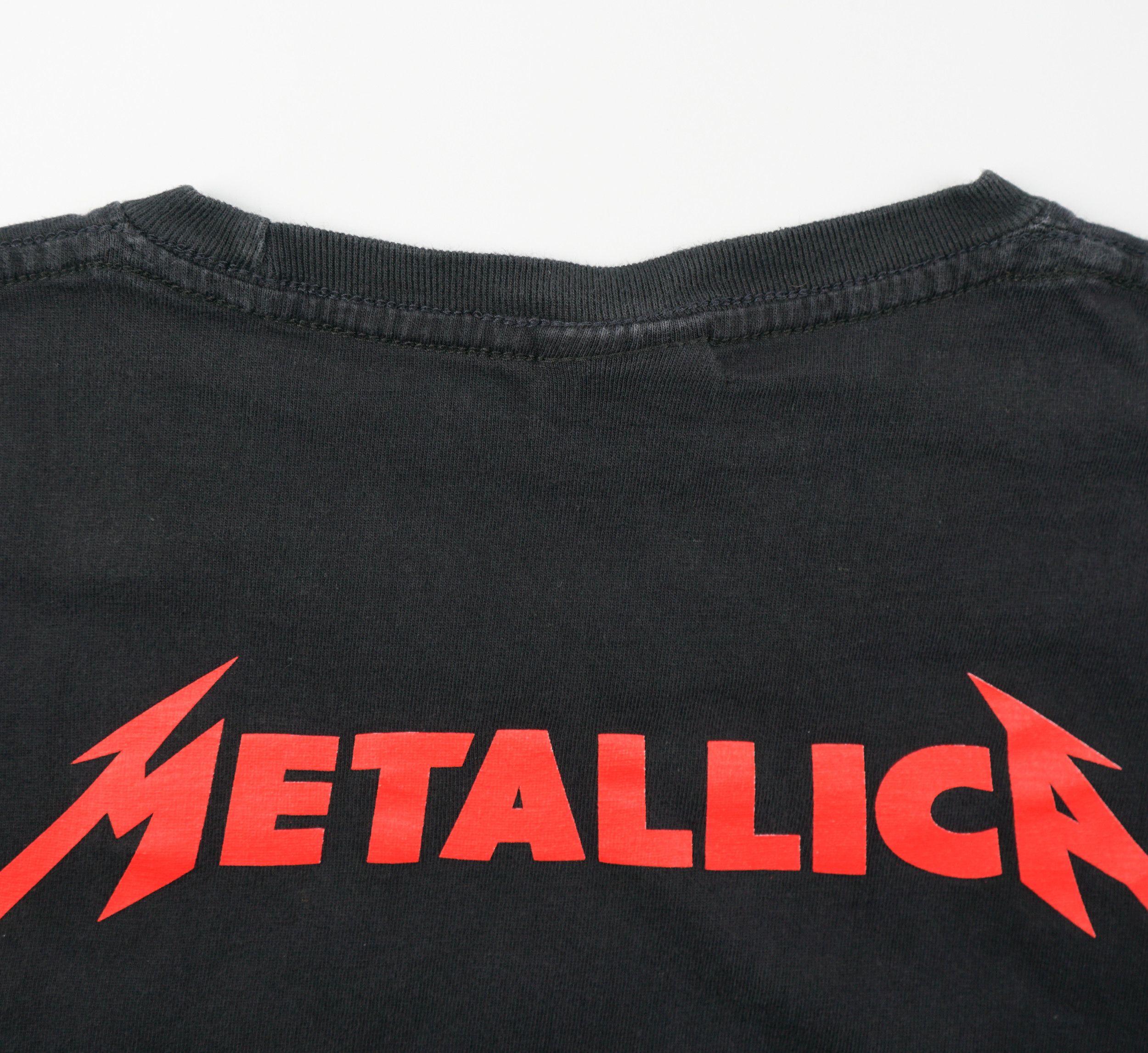 Band Tees × Vintage Vintage 90s Metallica Pushead T-Shirt Size US M / EU 48-50 / 2 - 6 Thumbnail