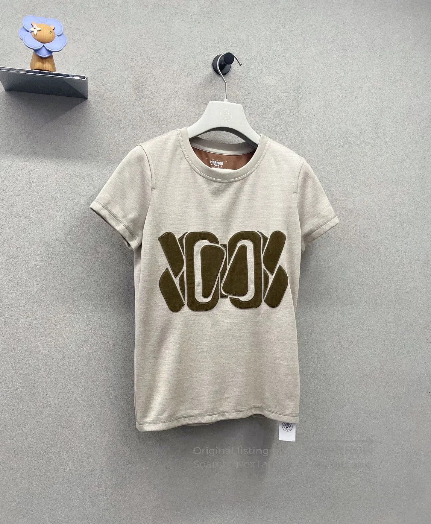 Hermes Hermes Beige Short Sleeve T-shirt. Size US XS / EU 42 / 0 - 3 Thumbnail