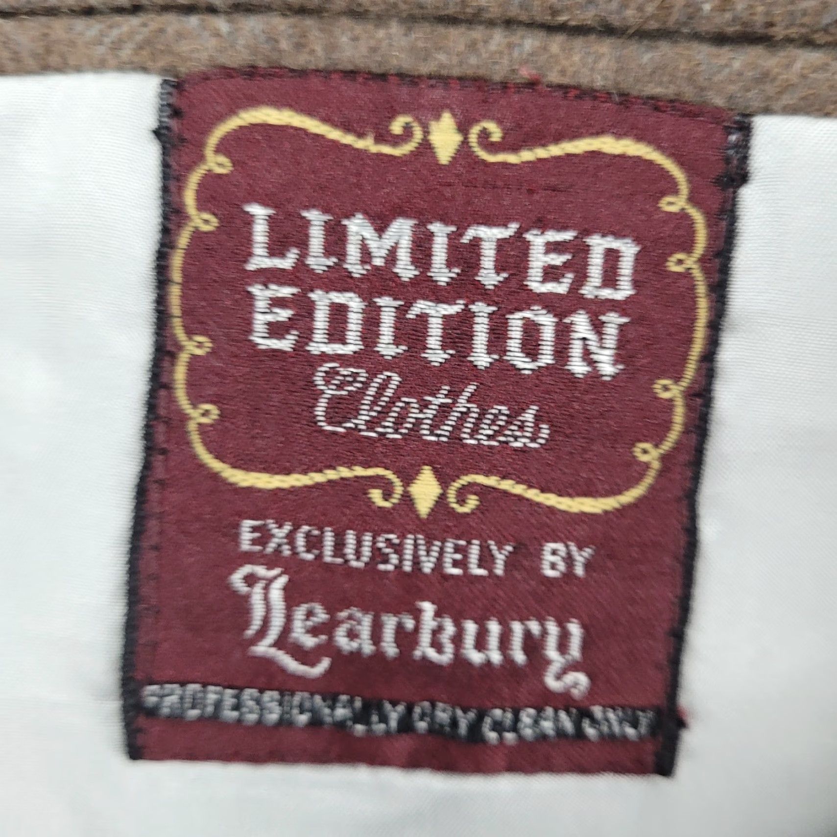 Vintage VTG Limited Edition Clothes Sports Coat Jacket Notch Blazer Brown 2 Button Single-Breasted 42 Mens Size 42R - 3 Thumbnail