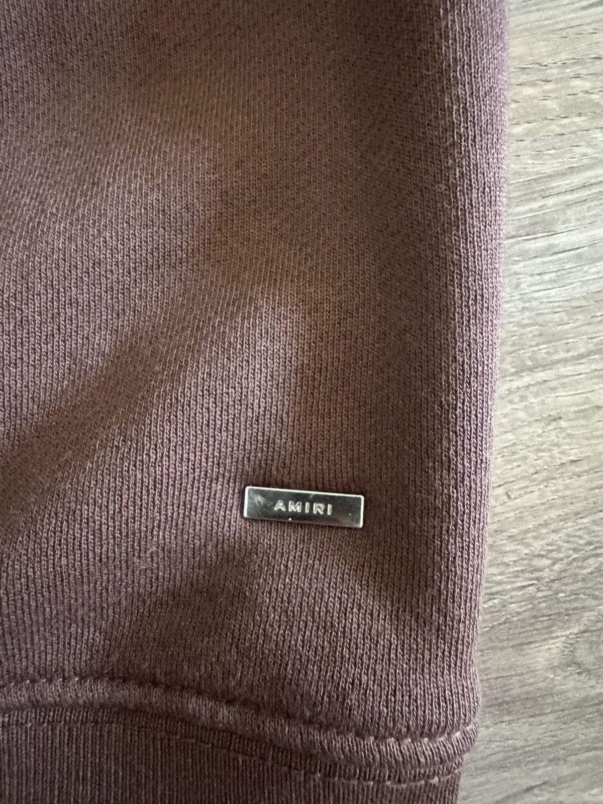 Amiri AMIRI Paint Splatter Logo Crewneck Sweatshirt – Brown Size US L / EU 52-54 / 3 - 7 Thumbnail