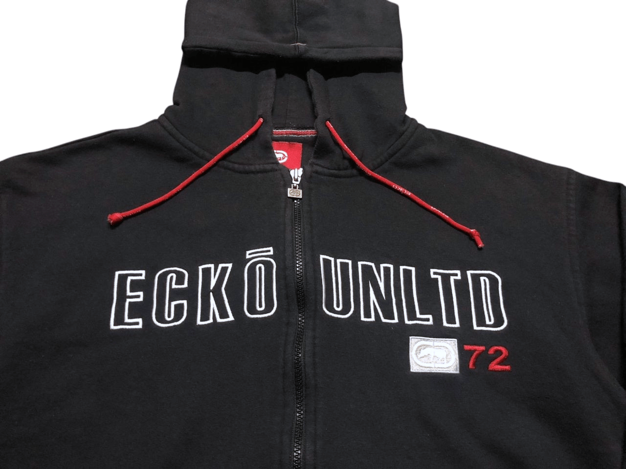 Ecko Unltd. Ecko Untld. Boxy Hoodie Zipper Spell Out Size US M / EU 48-50 / 2 - 9 Thumbnail