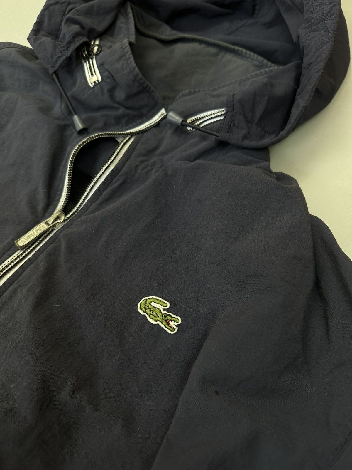 Lacoste × Vintage Vintage light Jaket Lacoste y2k Size US L / EU 52-54 / 3 - 3 Thumbnail