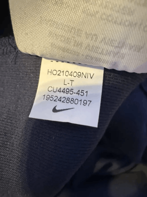 Nike Nike Tech Fleece Joggers Blue/Black Men’s Large Tall NWT Size US 33 - 3 Thumbnail
